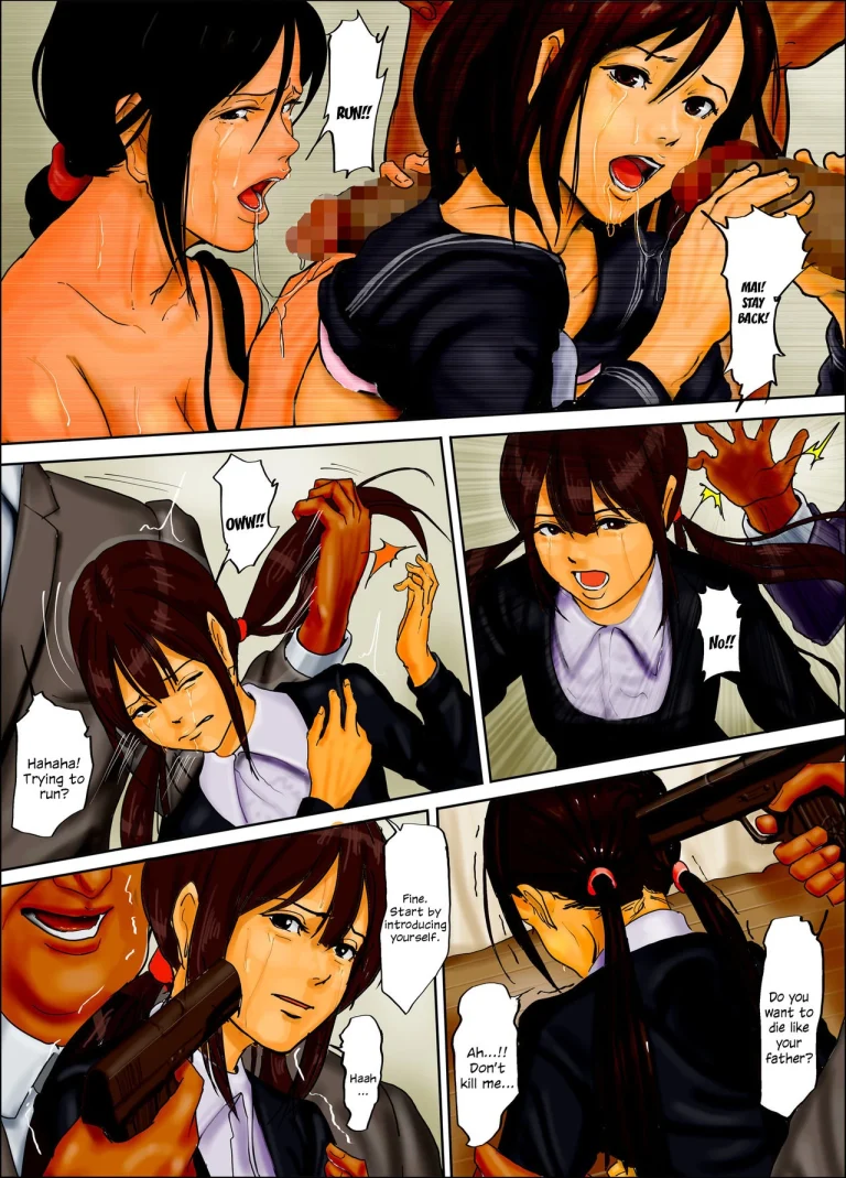 Mother and Daughters in a Cage ~The Beginning of Hell~ porn comic picture 48