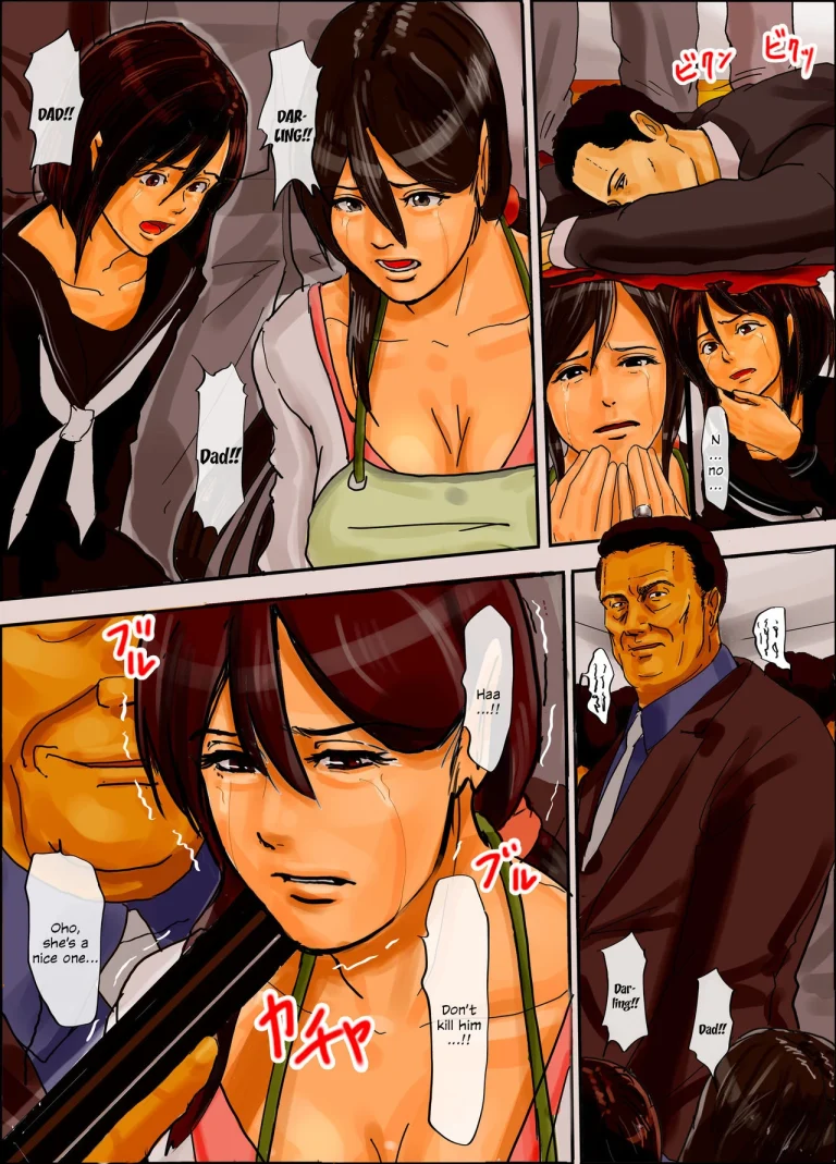 Mother and Daughters in a Cage ~The Beginning of Hell~ porn comic picture 6