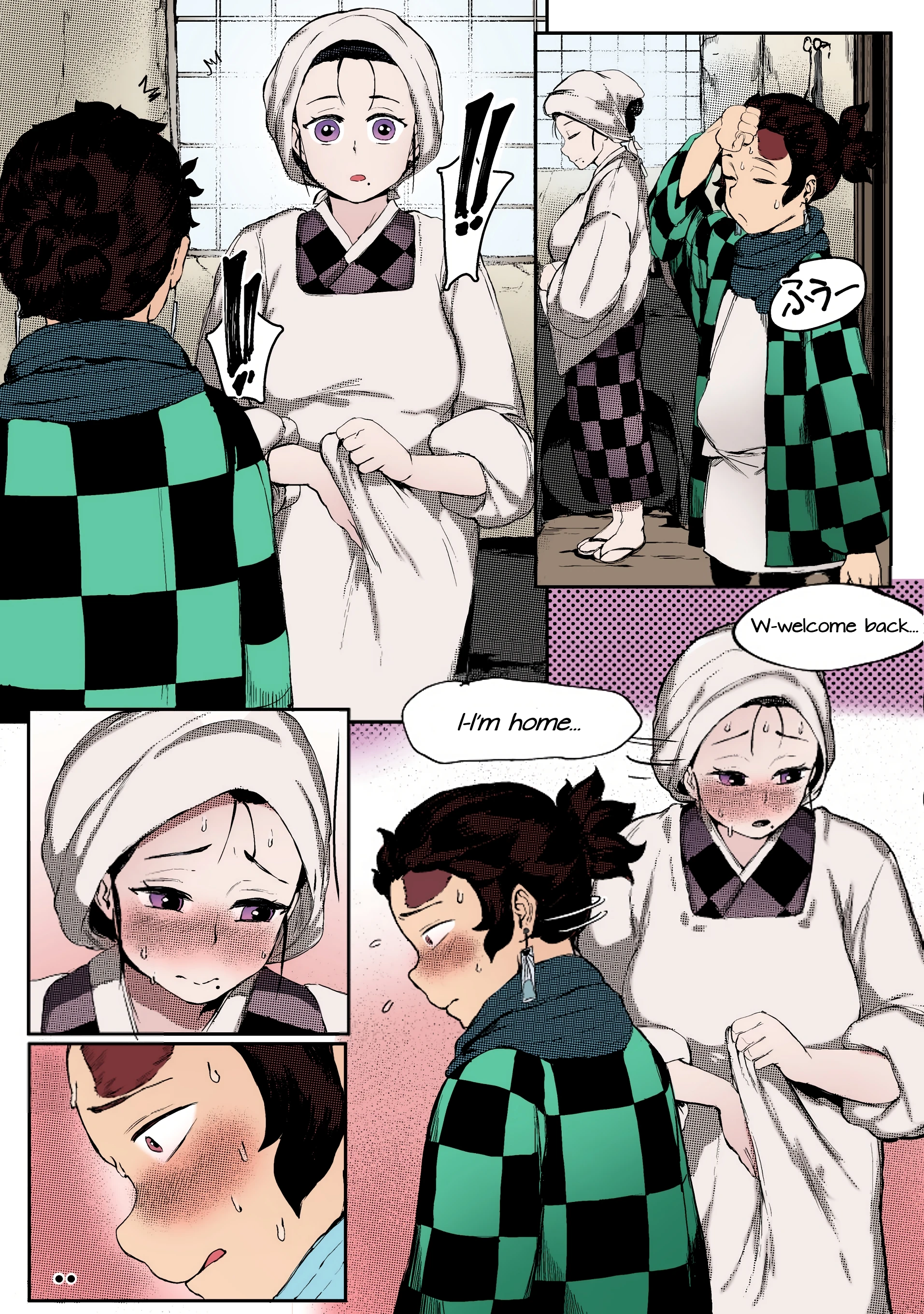 Mother and I porn comic picture 3