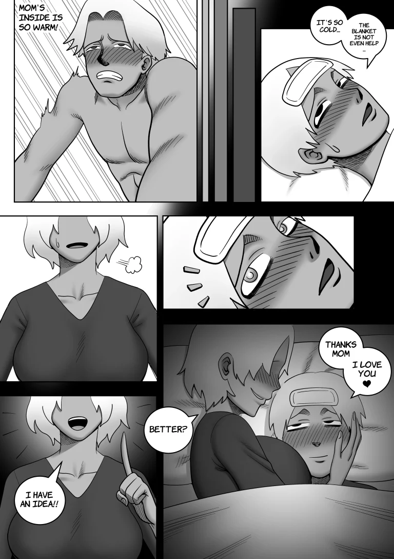 Mother and Son on a Desert Island 1 porn comic picture 18