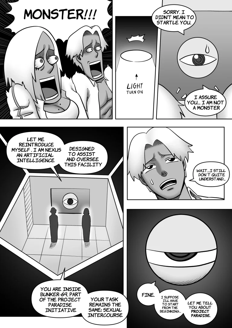 Mother and Son on a Desert Island 1 porn comic picture 7