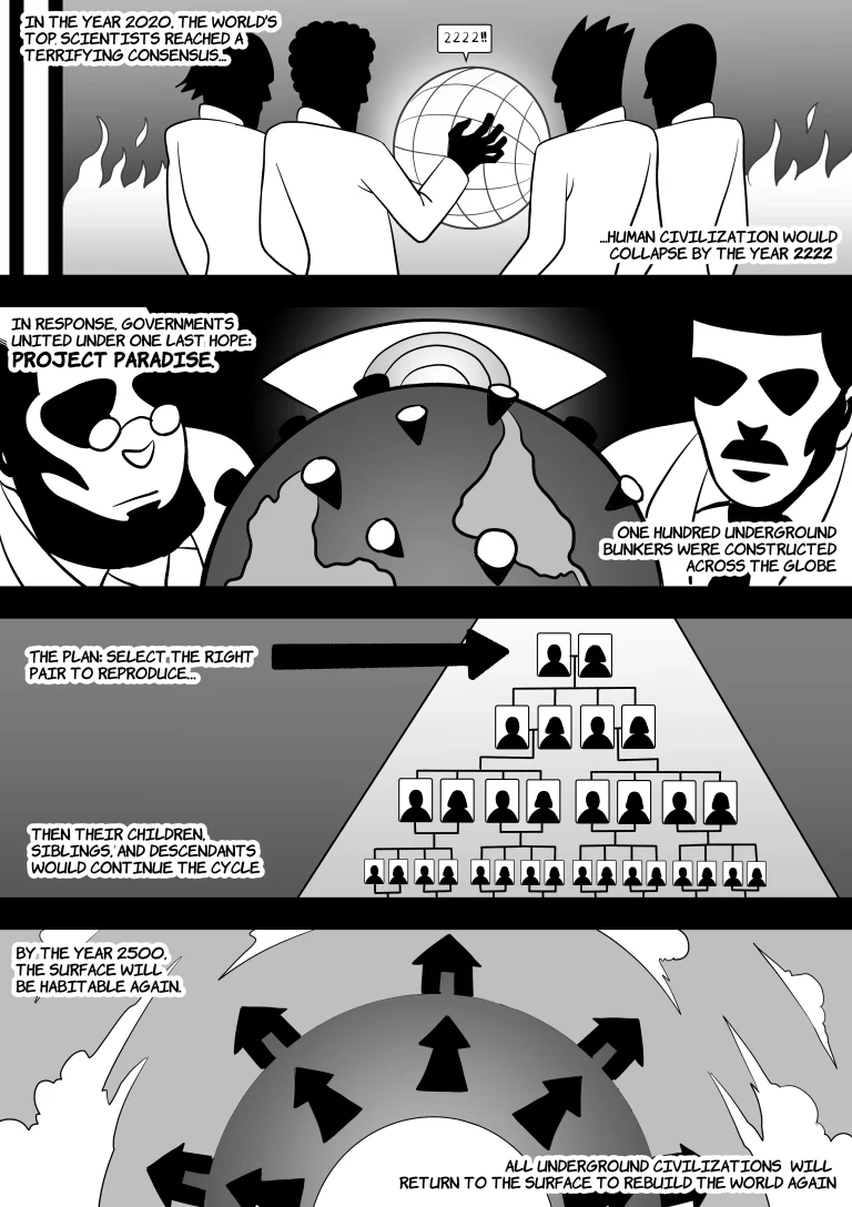 Mother and Son on a Desert Island 1 porn comic picture 8