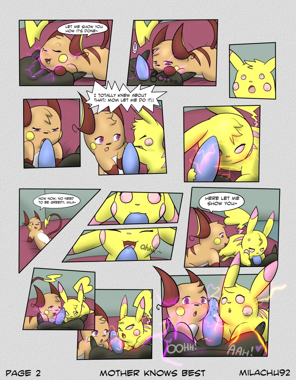 Mother Knows Best - Milachu92 porn comic picture 2