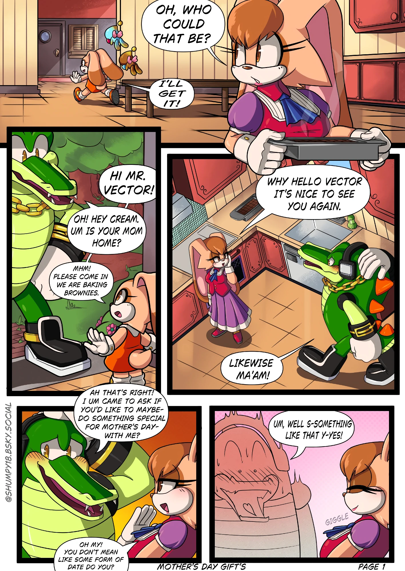Mother's Day Gift's porn comic picture 1