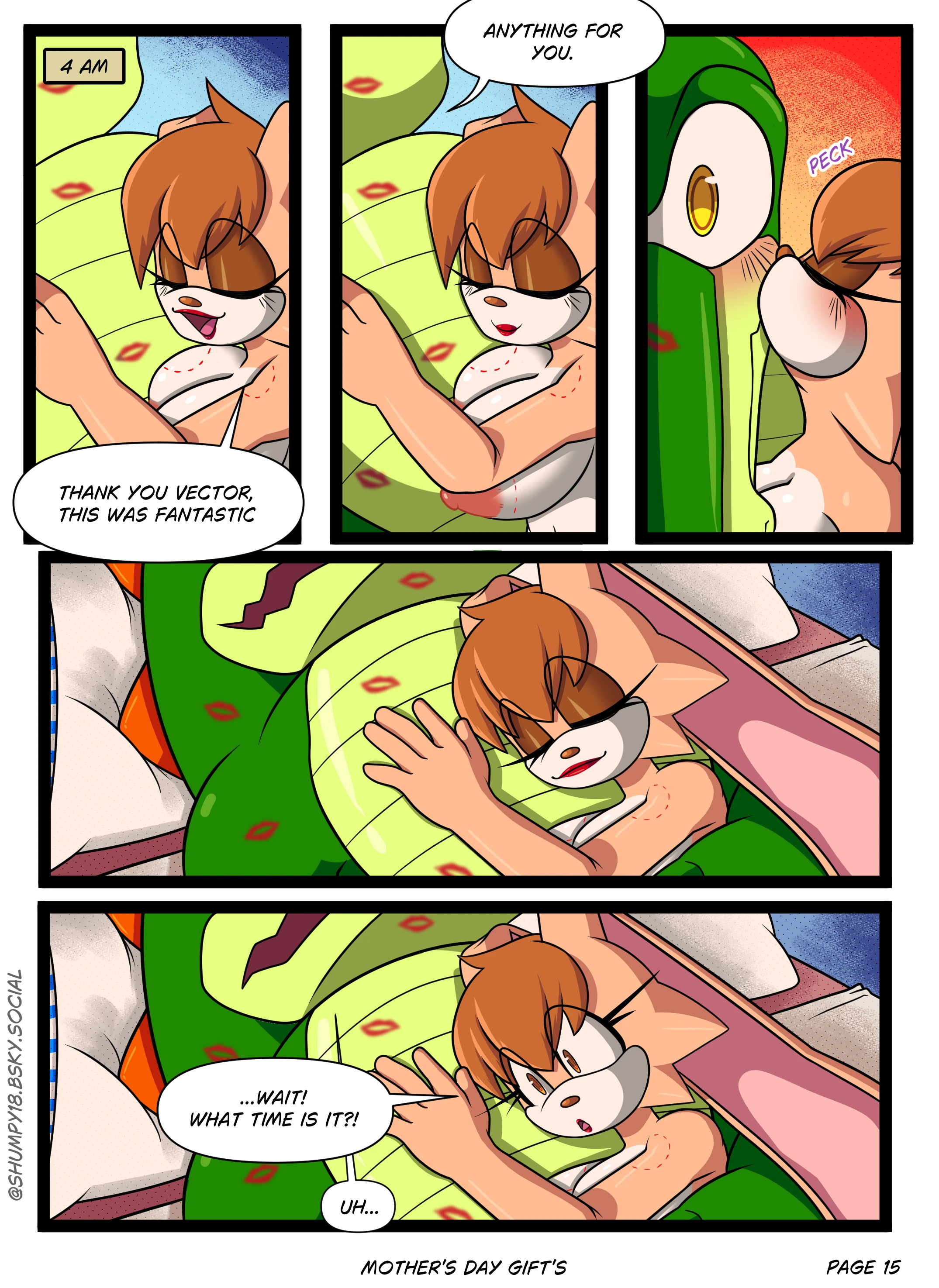 Mother's Day Gift's porn comic picture 14