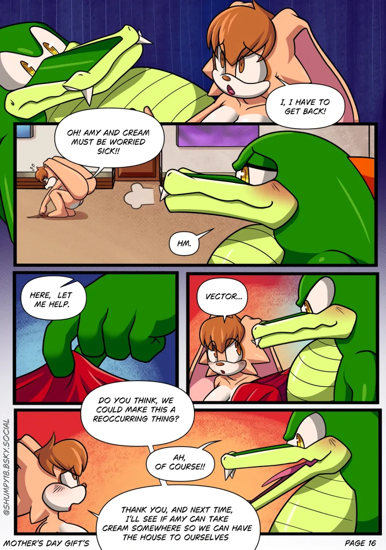 Mother's Day Gift's porn comic picture 15