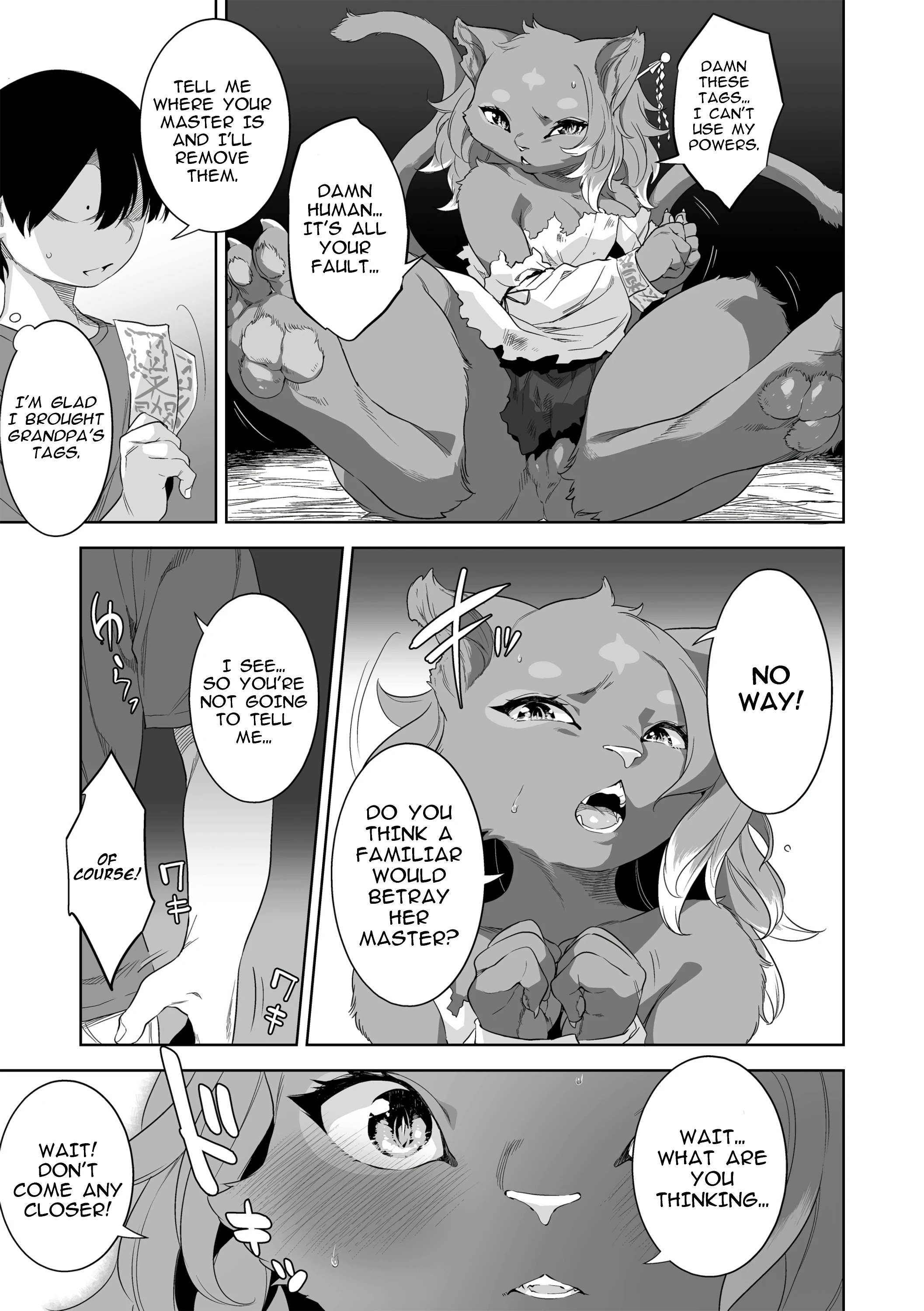 Mountain Guardian Cat porn comic picture 10