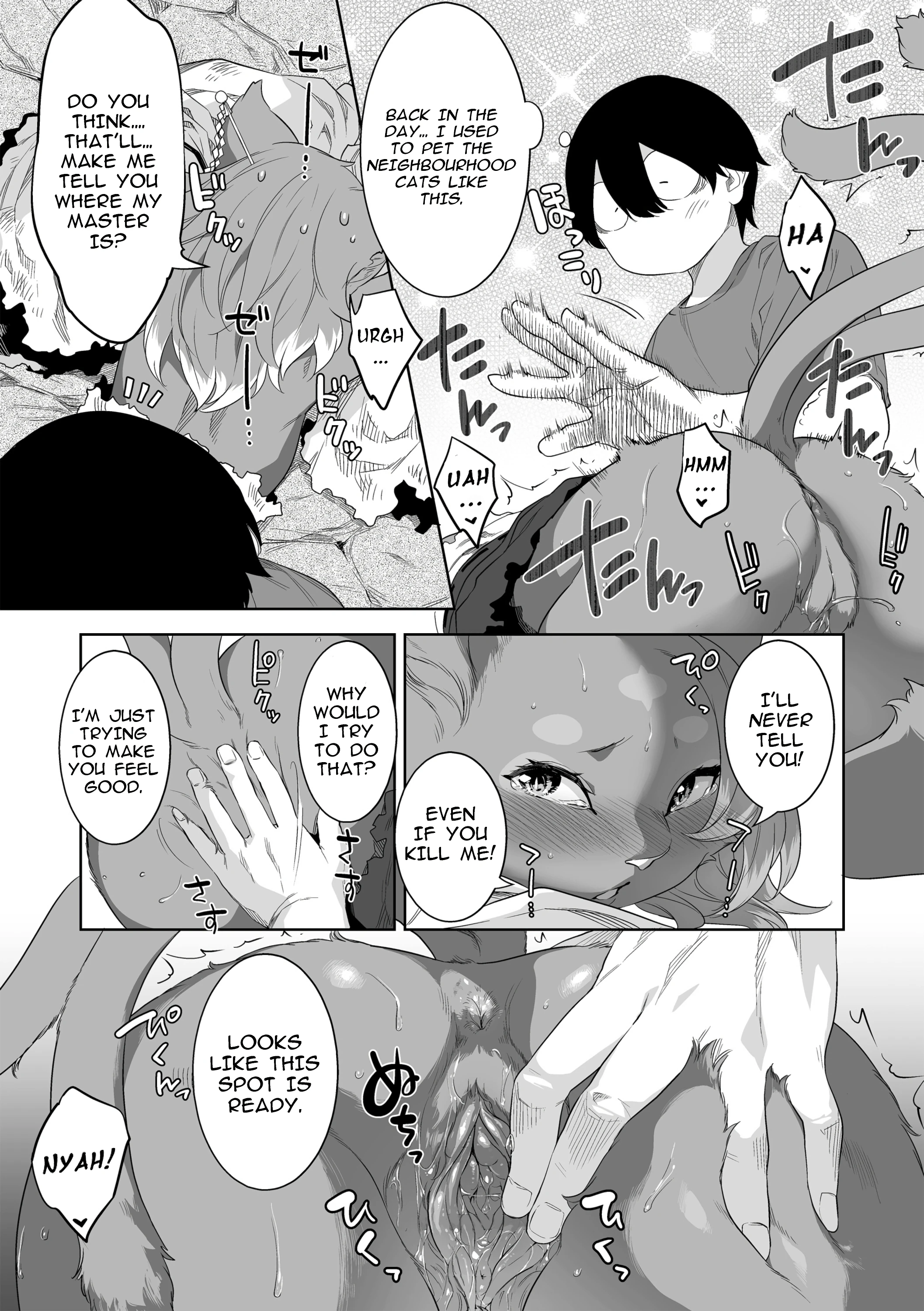 Mountain Guardian Cat porn comic picture 12