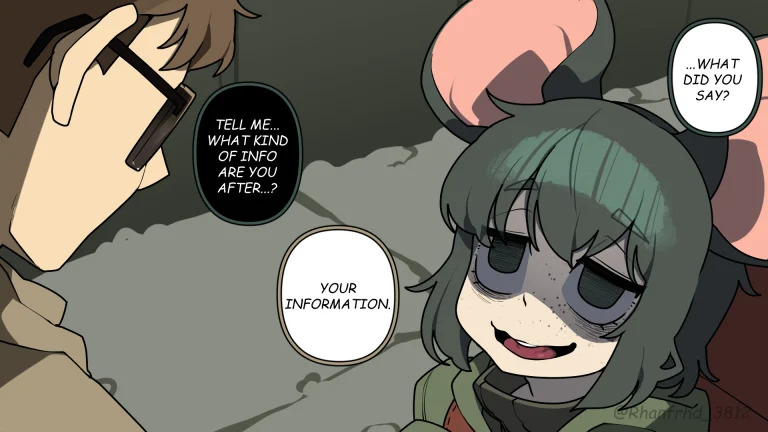 Mouse Girl porn comic picture 2