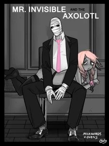 Mr Invisible & The Axolotl porn comic picture 1