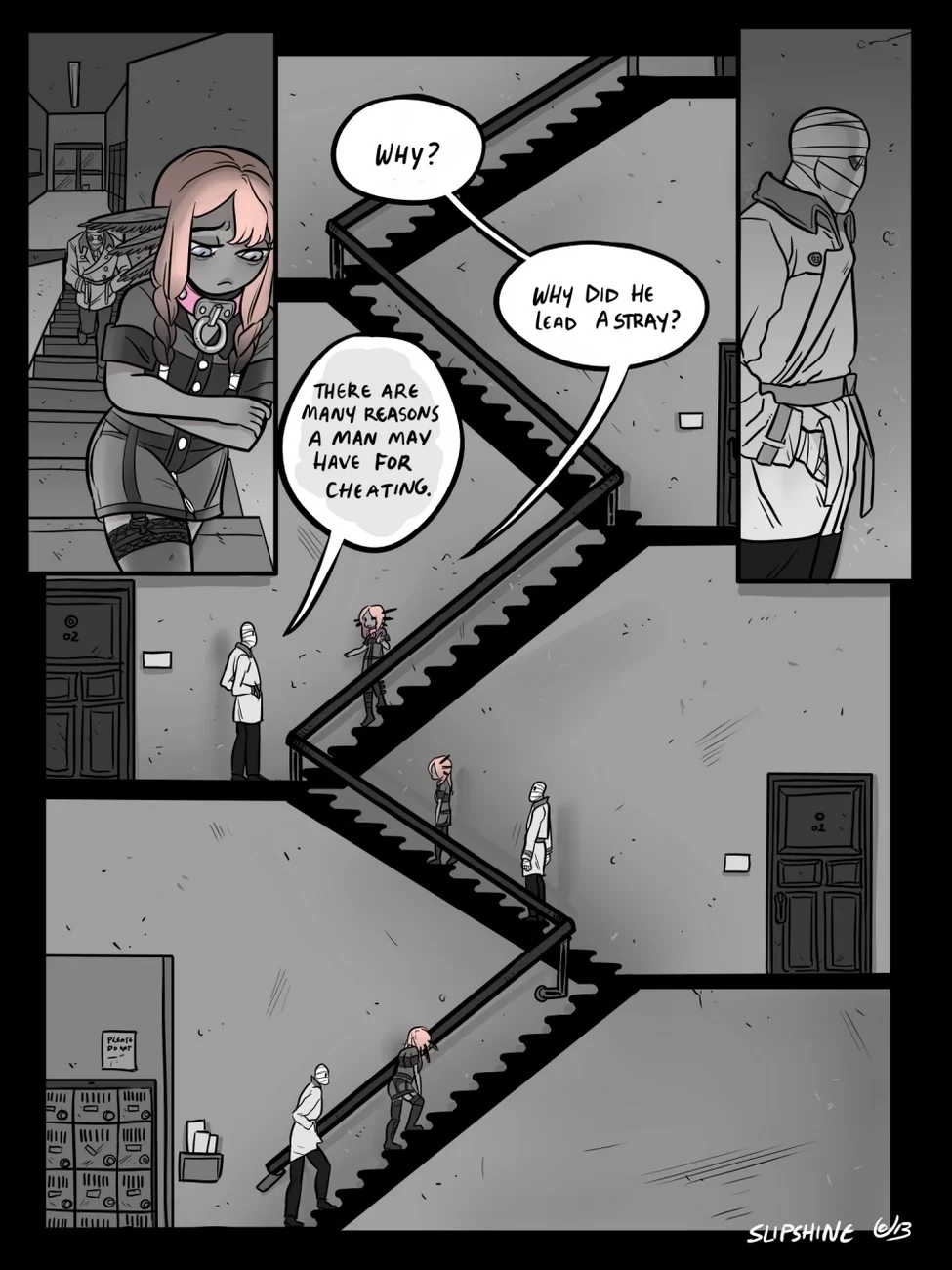 Mr Invisible & The Axolotl porn comic picture 2