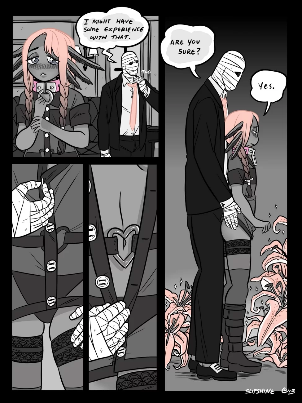 Mr Invisible & The Axolotl porn comic picture 5