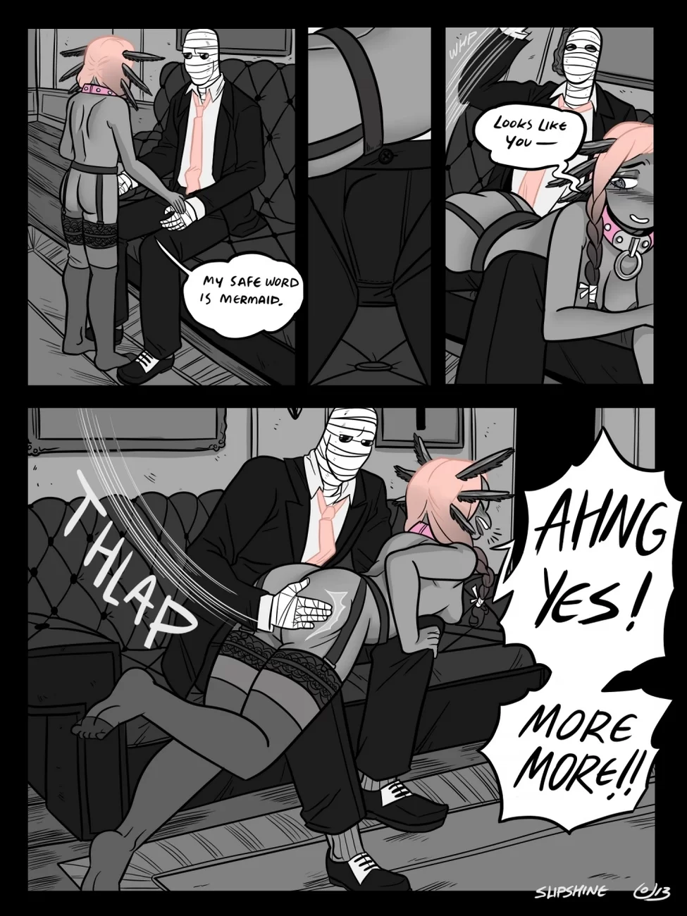 Mr Invisible & The Axolotl porn comic picture 6