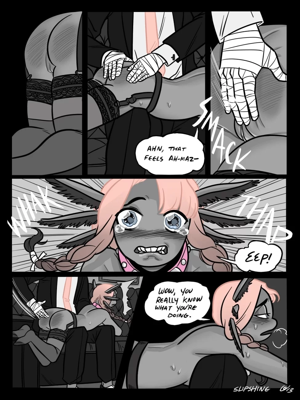 Mr Invisible & The Axolotl porn comic picture 7