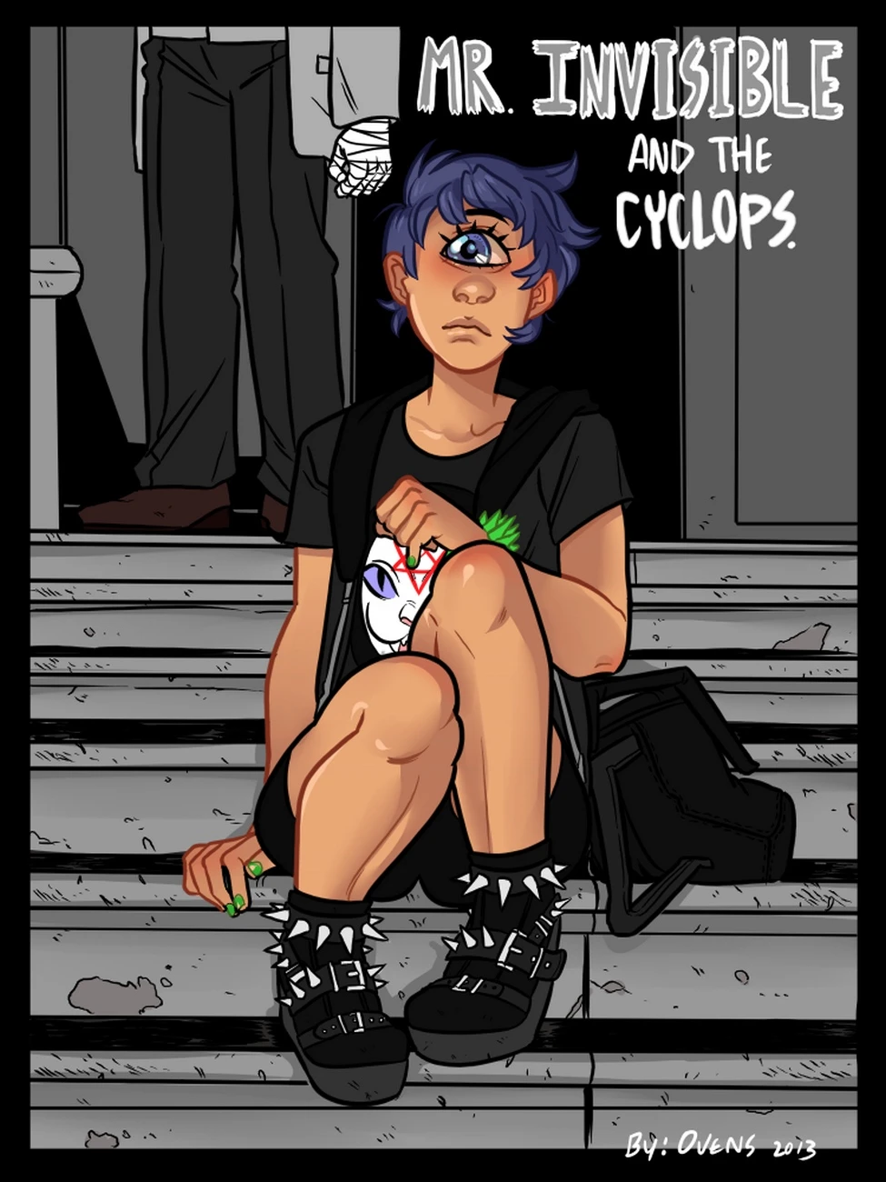 Mr Invisible & The Cyclops porn comic picture 1