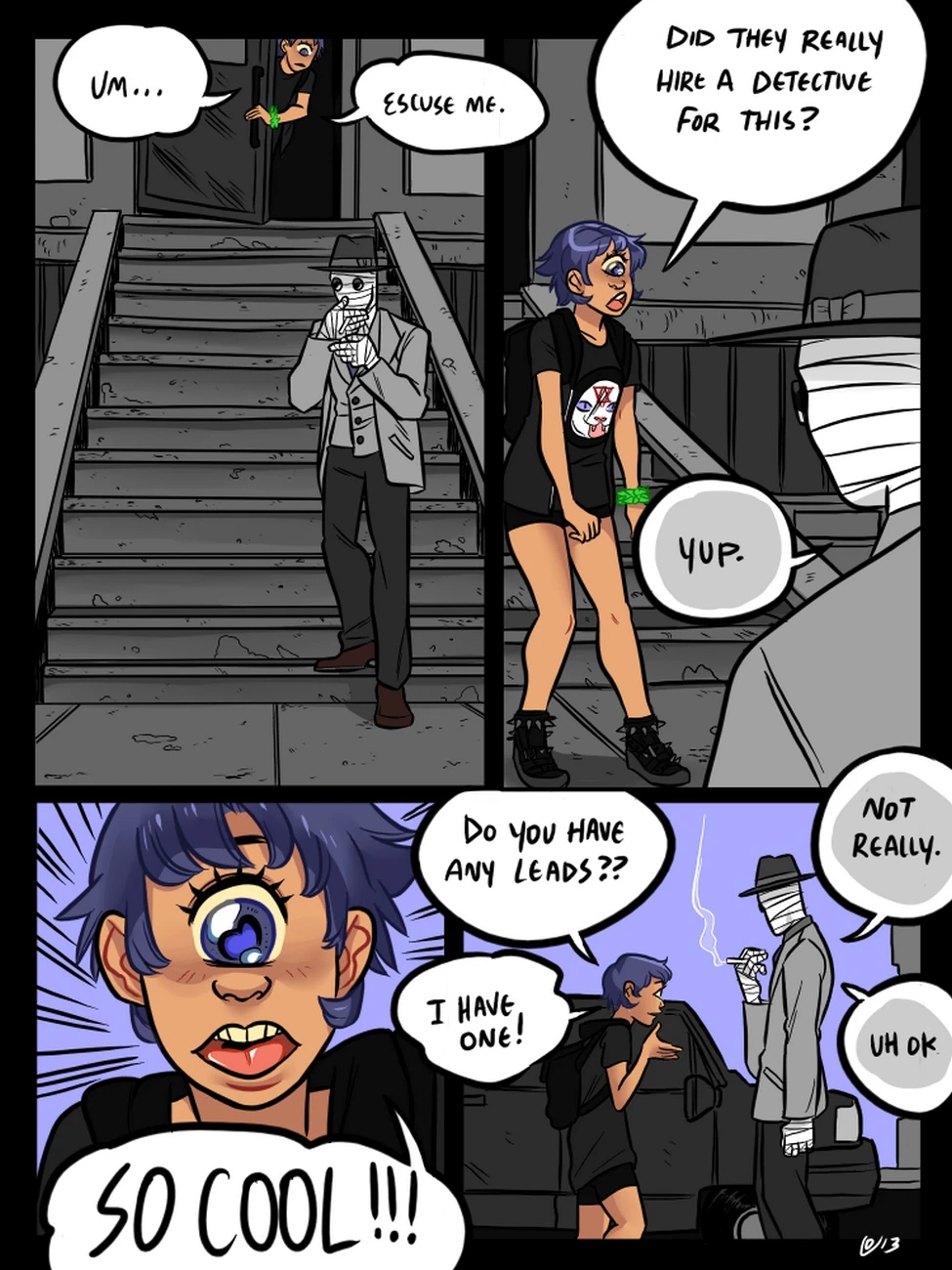 Mr Invisible & The Cyclops porn comic picture 3