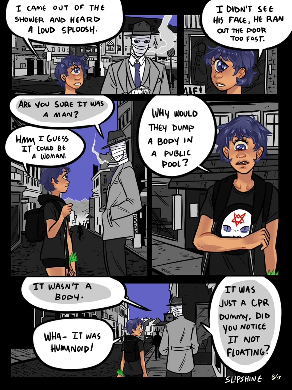 Mr Invisible & The Cyclops porn comic picture 4