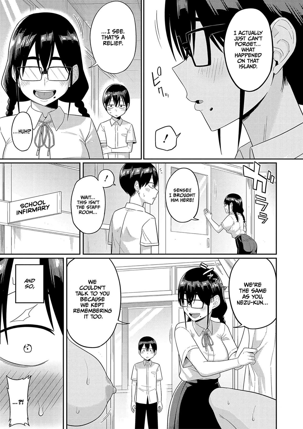 Mujintou de, SEX ni Kyoumi Shinshin na Dosukebe Inkya Joshi-tachi to Harem Life 3 porn comic picture 33