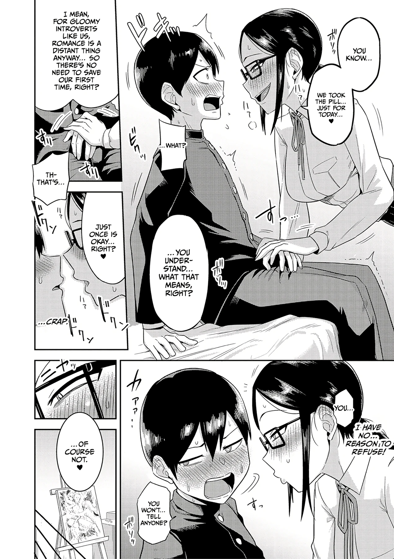 Mujintou de, SEX ni Kyoumi Shinshin na Dosukebe Inkya Joshi-tachi to Harem Life 7 porn comic picture 6