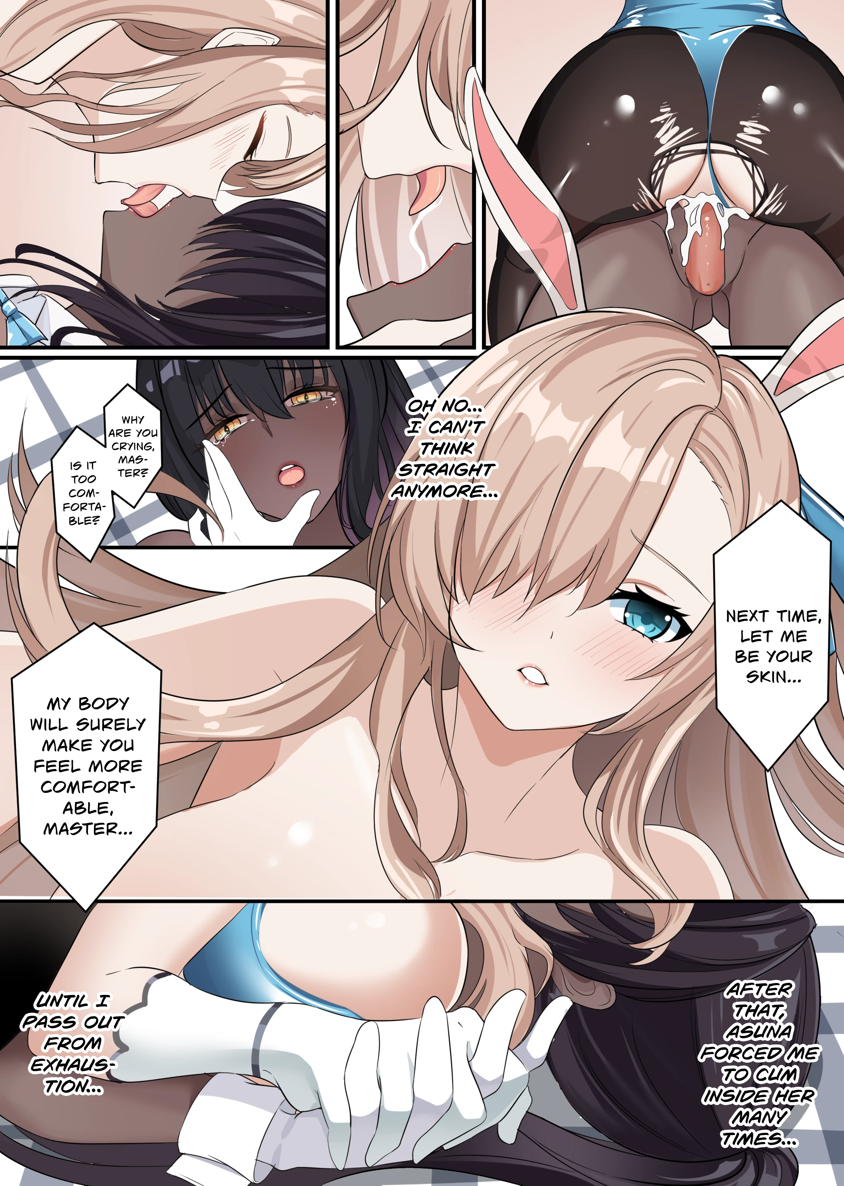 My Balls Were Drained While Wearing Karin’s Skin porn comic picture 17