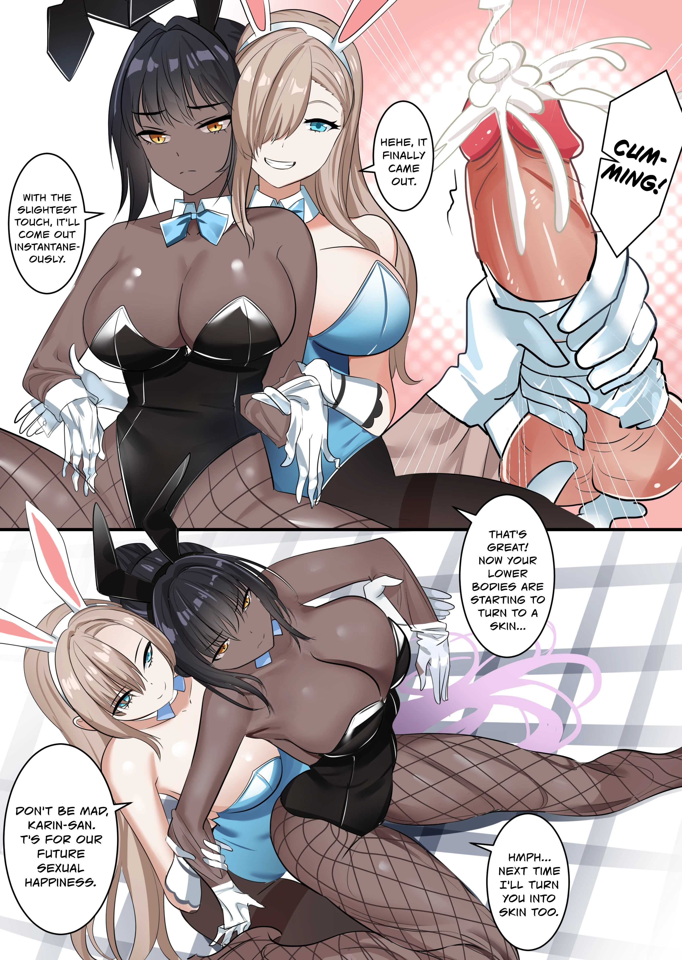 My Balls Were Drained While Wearing Karin’s Skin porn comic picture 4