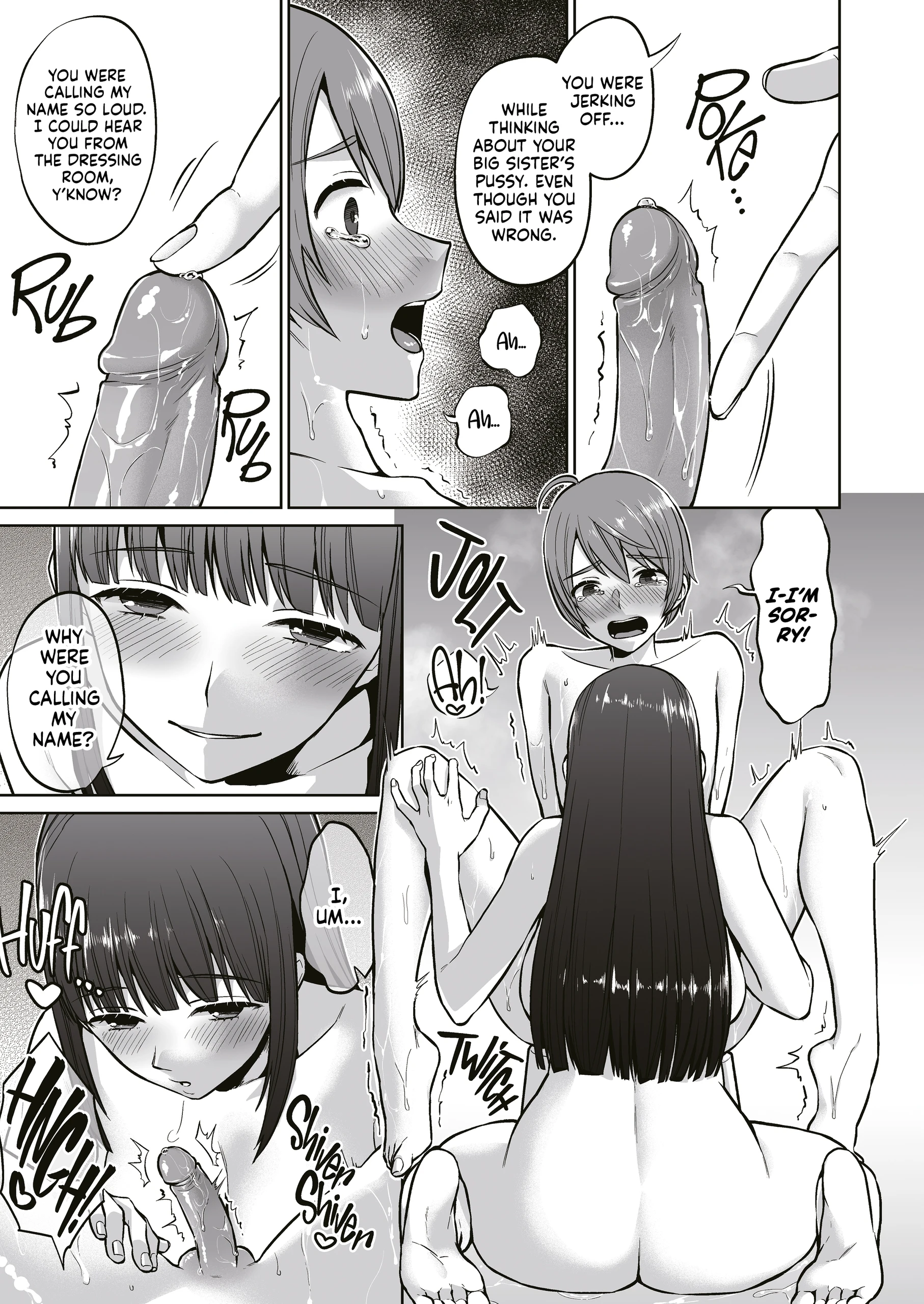 My Big Sister’s Secret Sexy Side porn comic picture 16