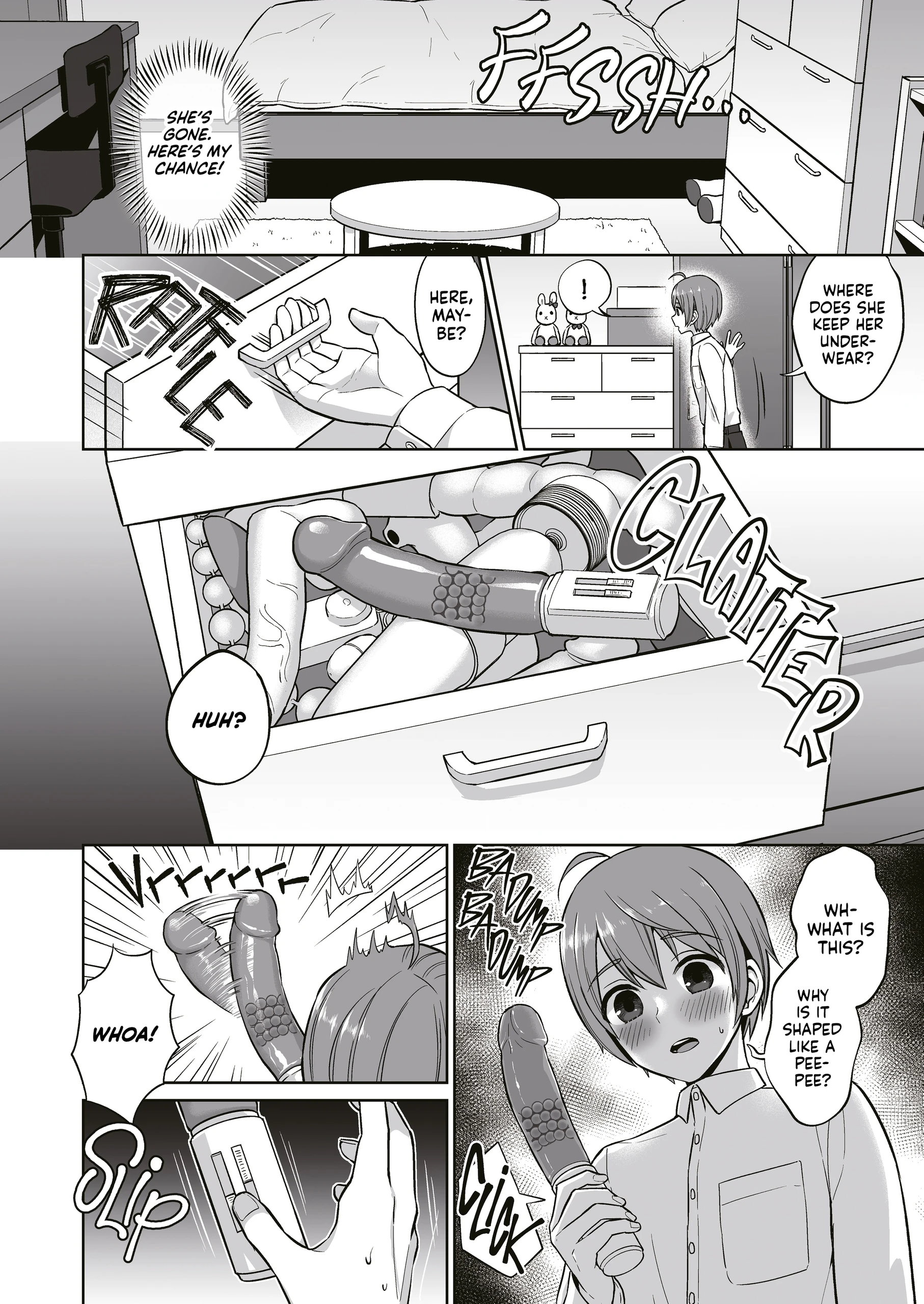 My Big Sister’s Secret Sexy Side porn comic picture 7