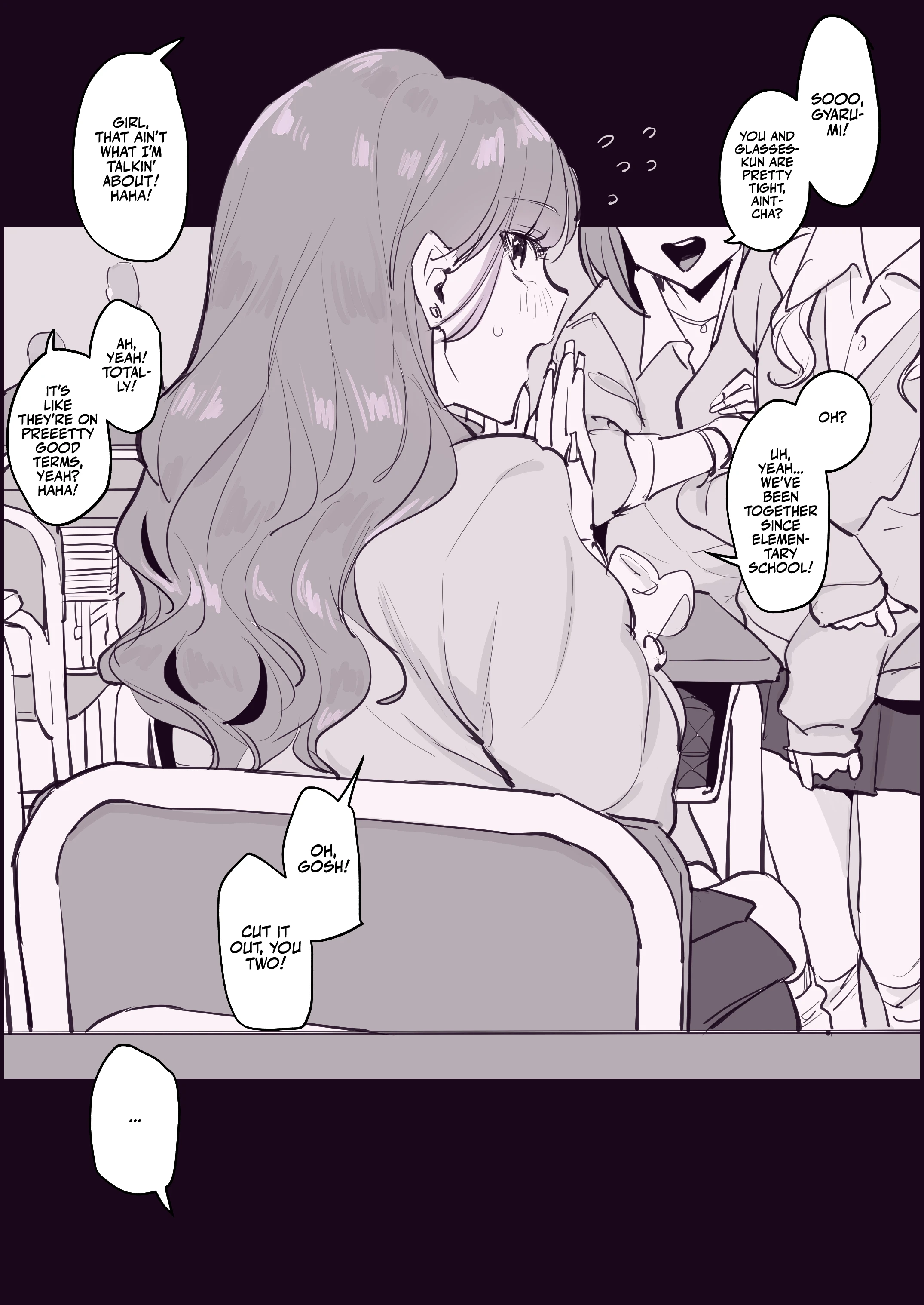 My Childhood Friend Became a Gyaru porn comic picture 3