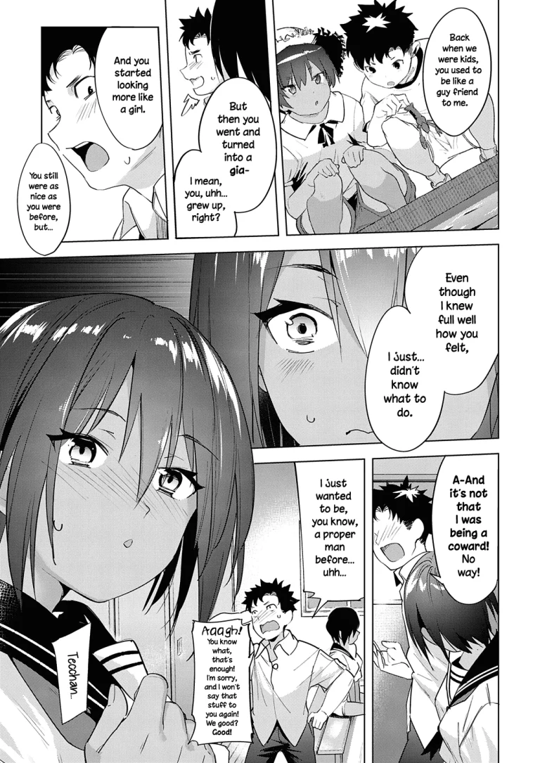My Childhood Friend's Been Strangely Sexy Lately. porn comic picture 17