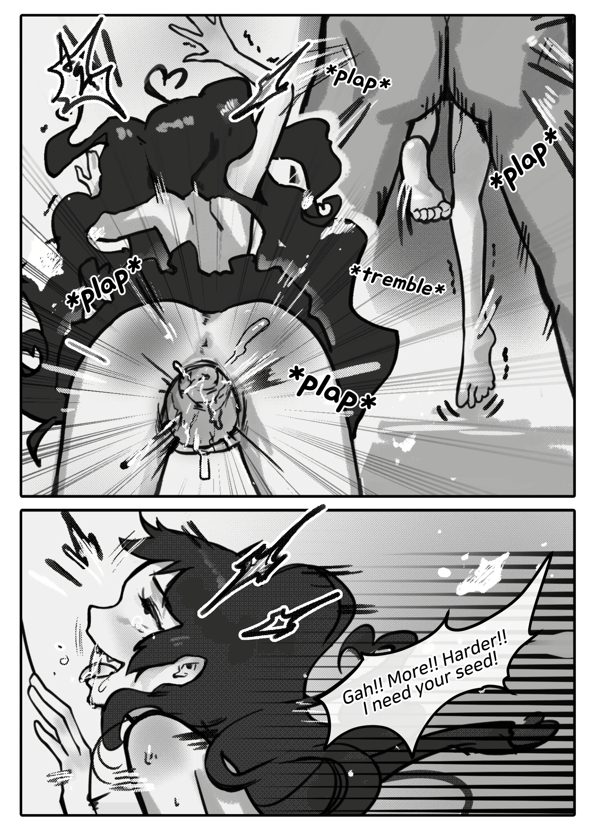My figurine turned into a SUCCUBUS! porn comic picture 23