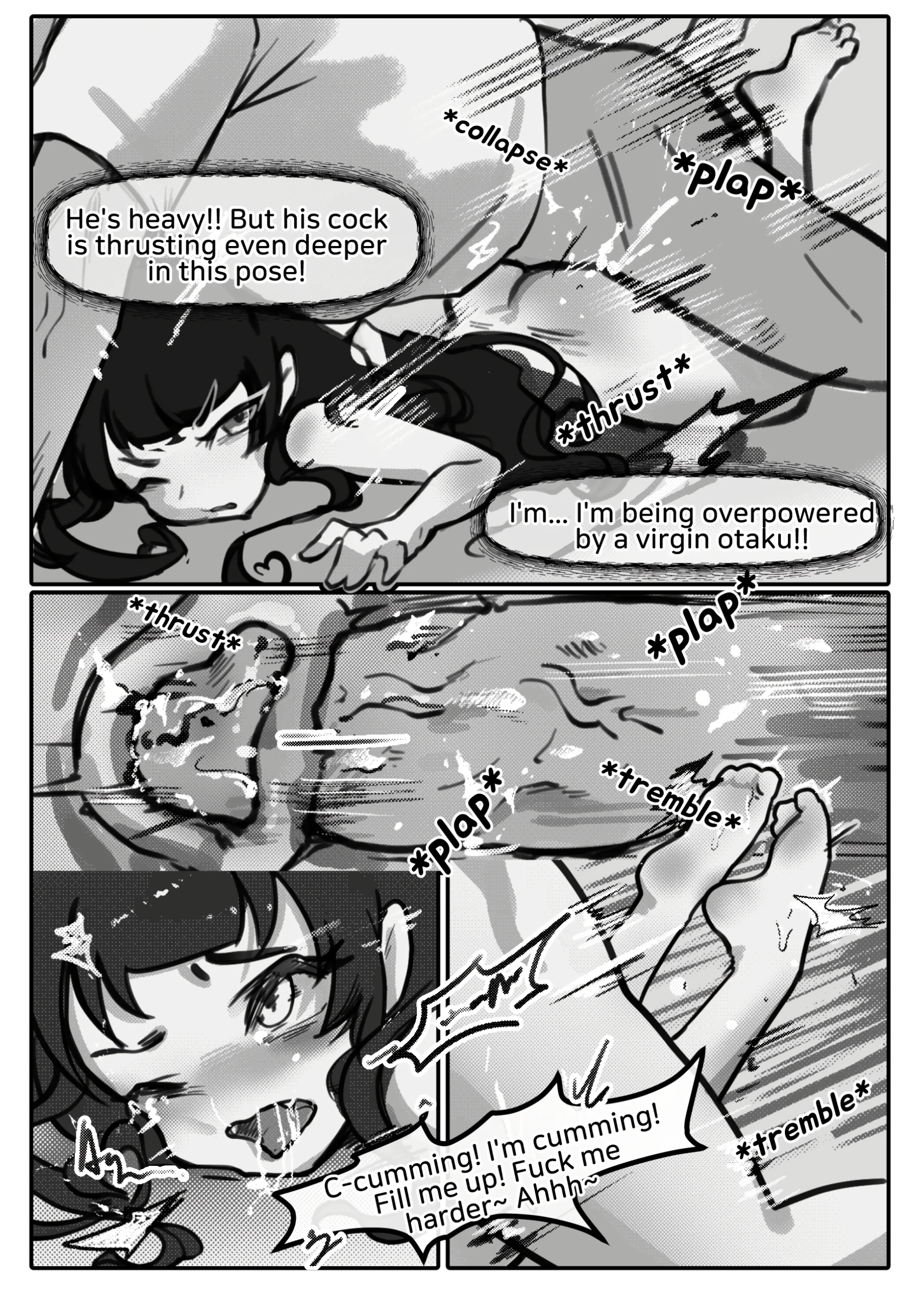 My figurine turned into a SUCCUBUS! porn comic picture 24