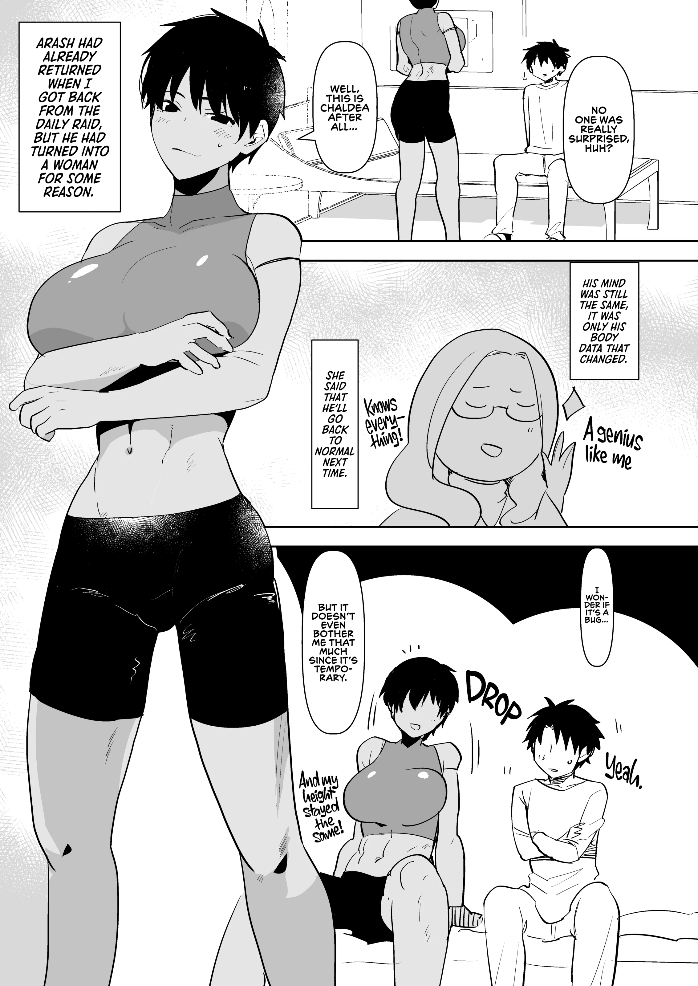 My First Time Was With A Genderbent Hero porn comic picture 5