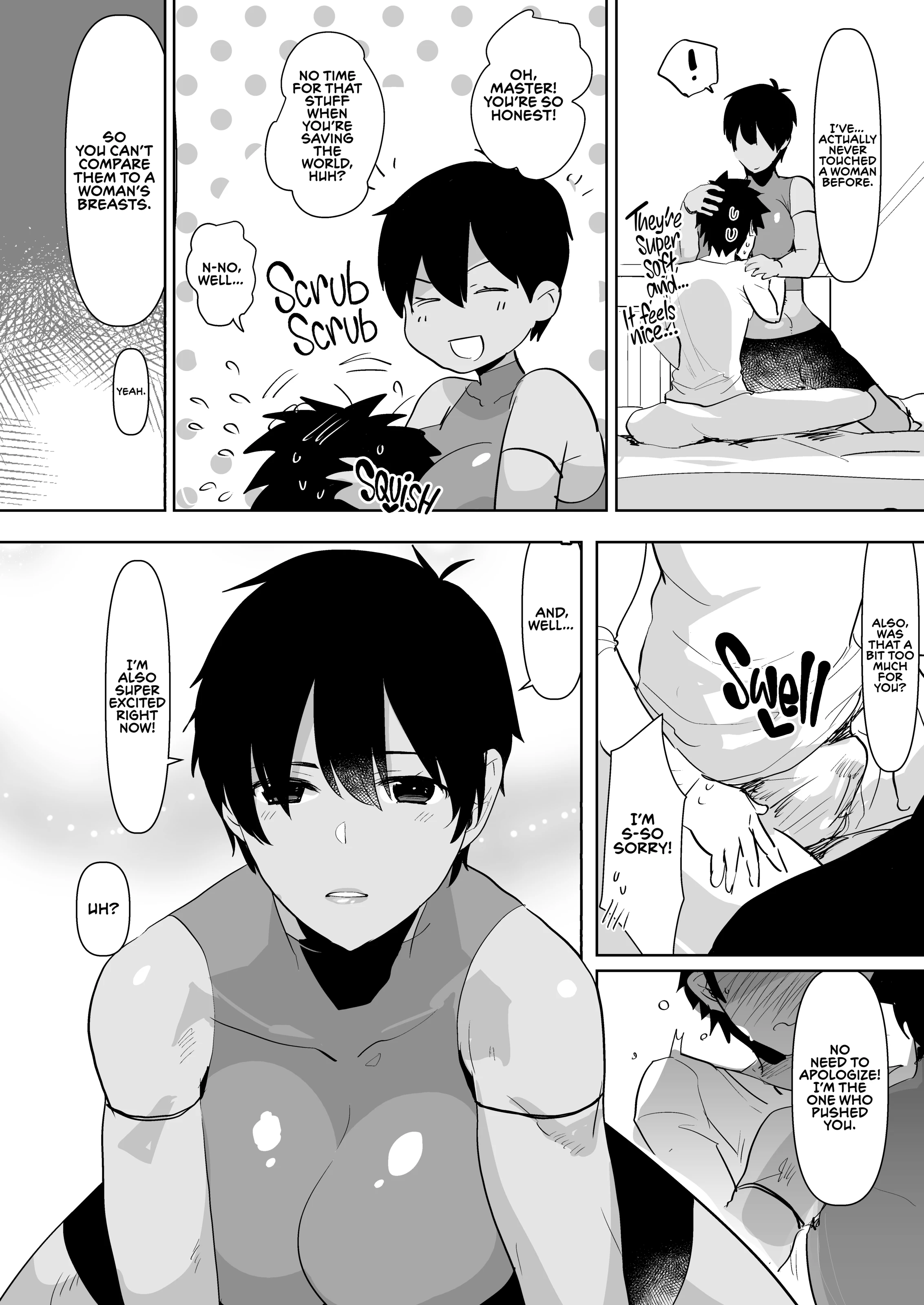 My First Time Was With A Genderbent Hero porn comic picture 8