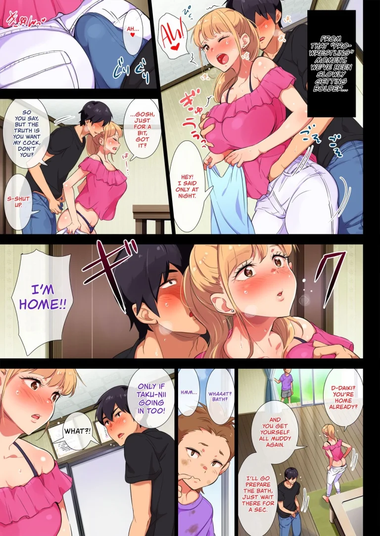 My Former-Delinquent Sister is Breastfeeding at Home 1.2 porn comic picture 32