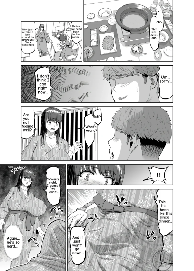 My Friend's Mom Invited Me... On a Hot Spring Trip porn comic picture 28