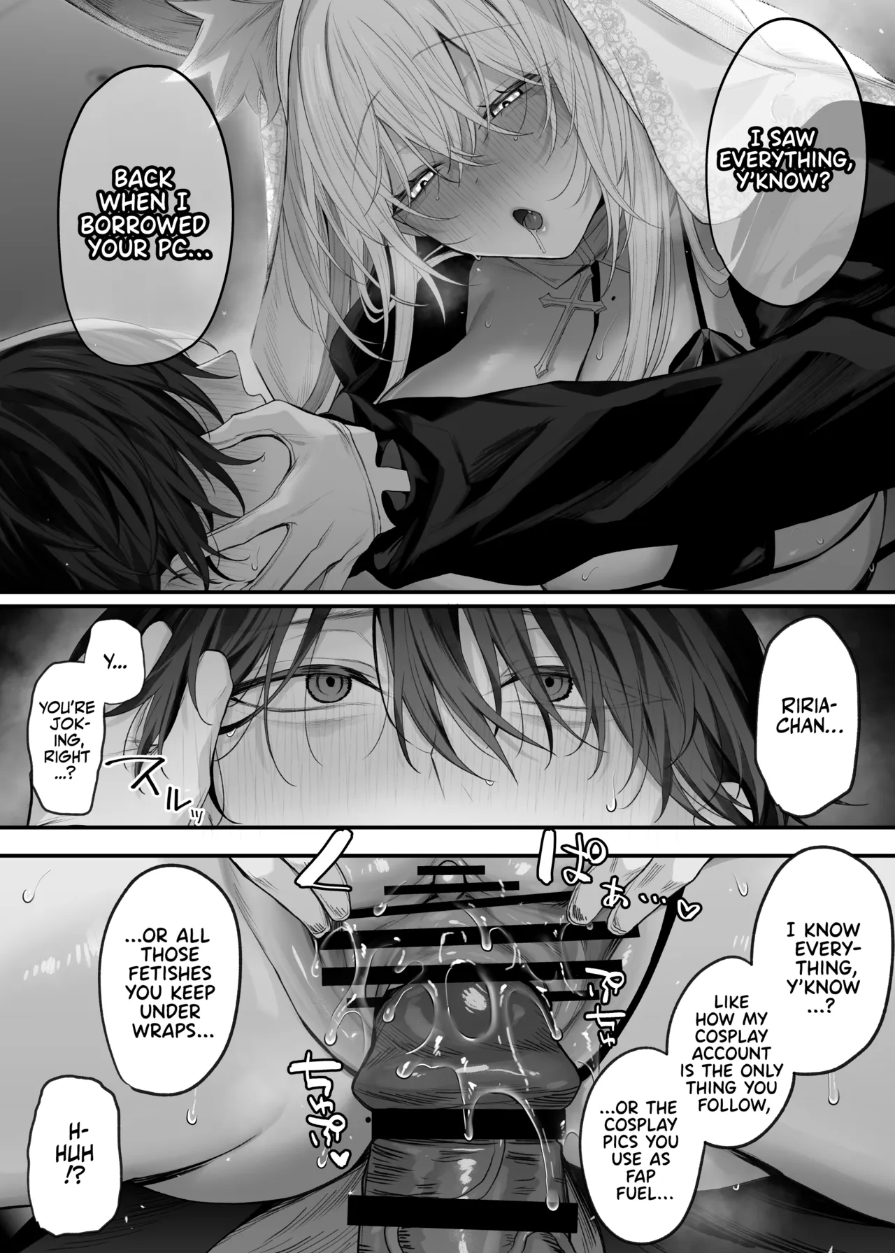 My G-Cup Cosplaying Oshi 2 porn comic picture 34