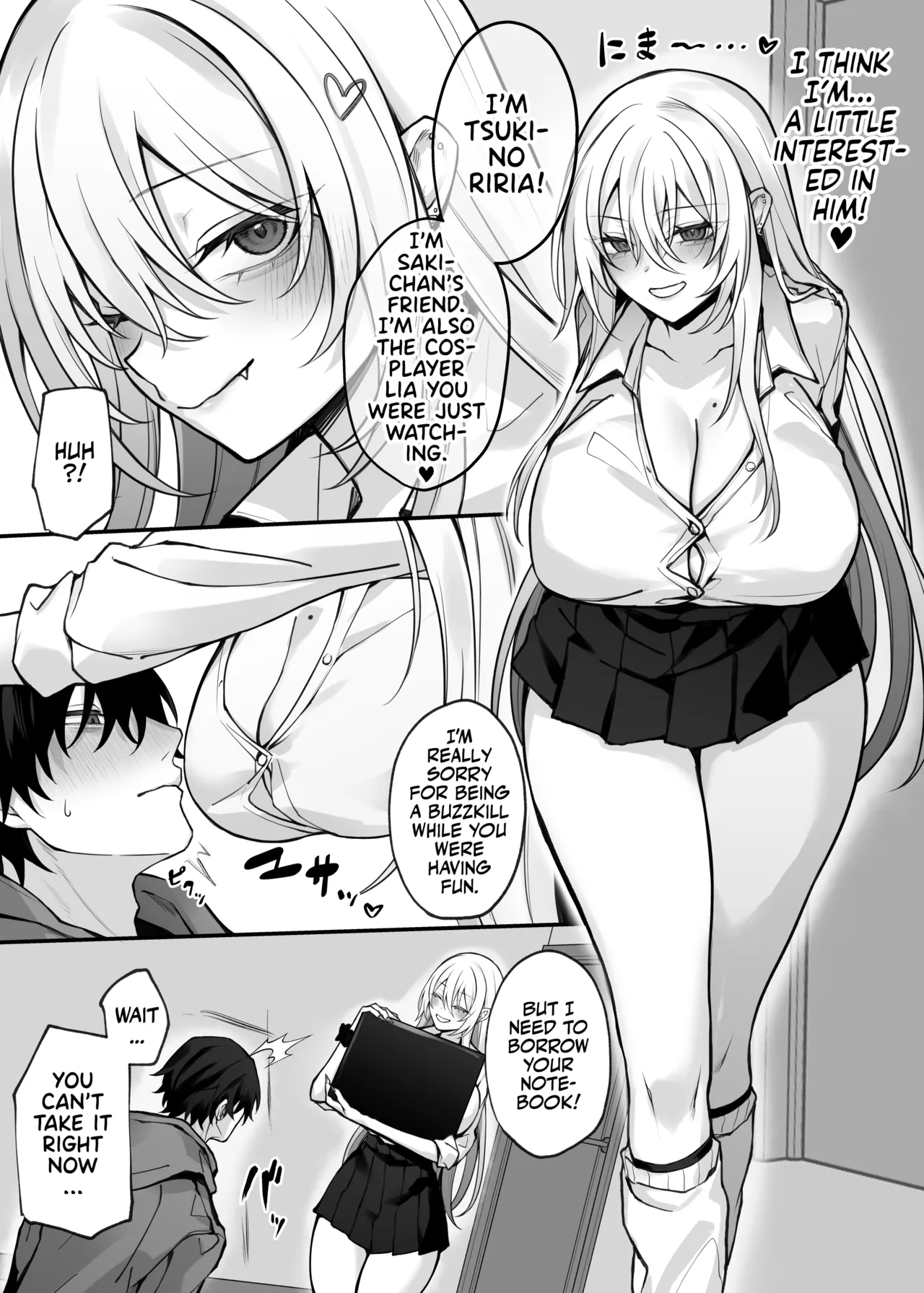 My G-Cup Cosplaying Oshi porn comic picture 5