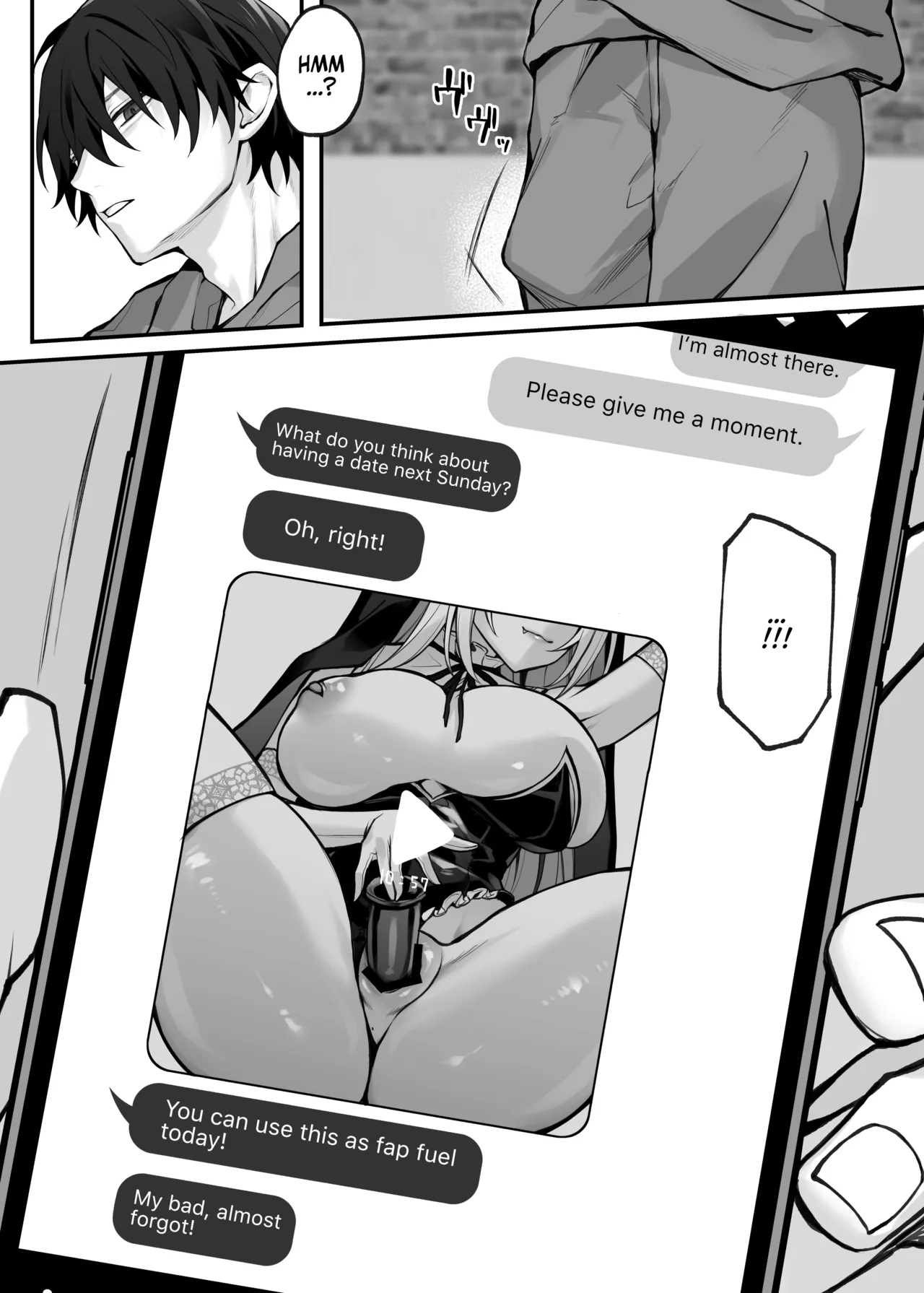 My G-Cup Cosplaying Oshi porn comic picture 61