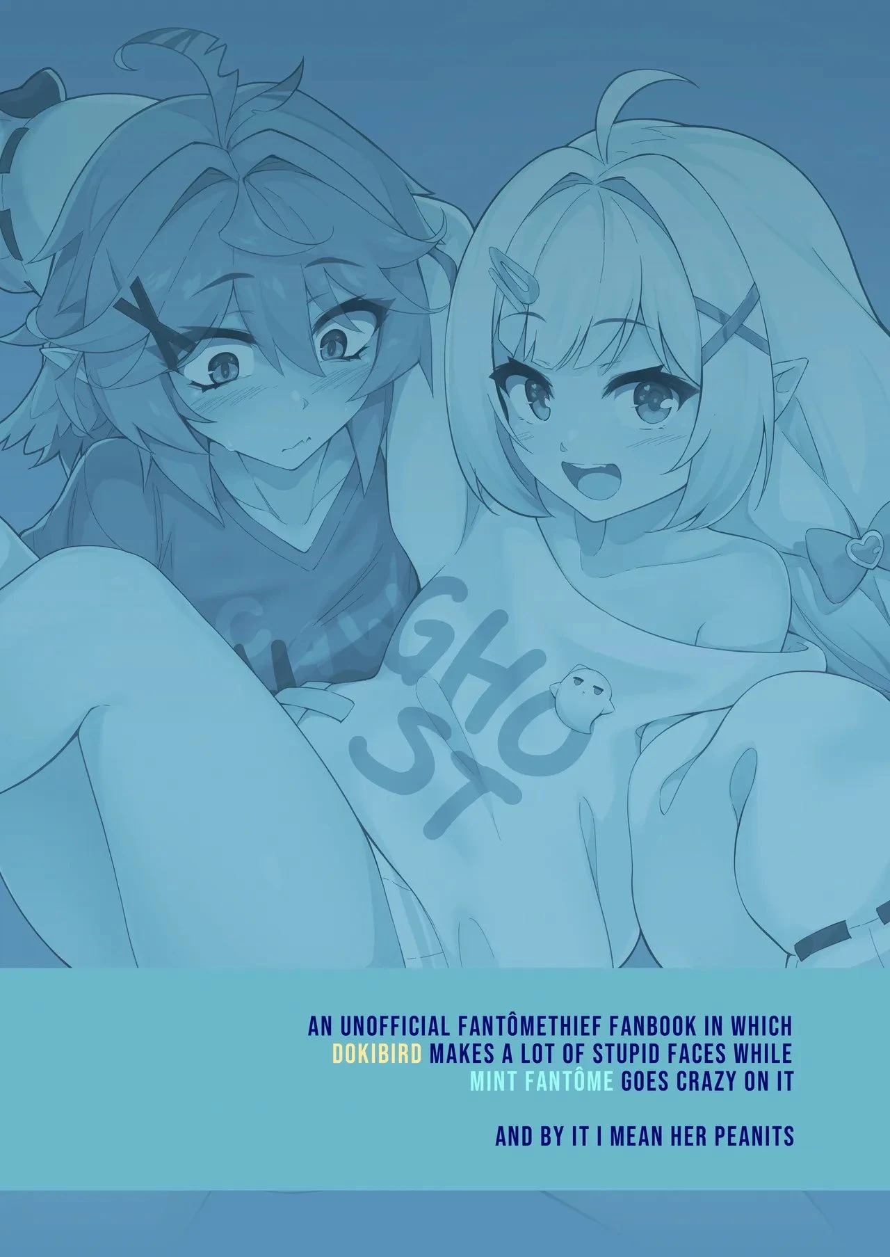 My GF (ghost friend) caught me Jerking Off and now she's Bouncing on it CRAZY STYLE porn comic picture 39