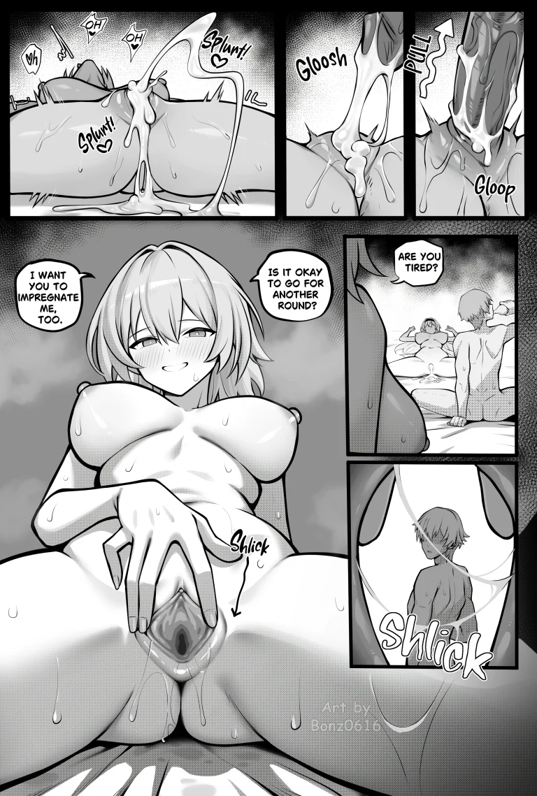 My Girlfriends Never! Let me sleep... porn comic picture 12