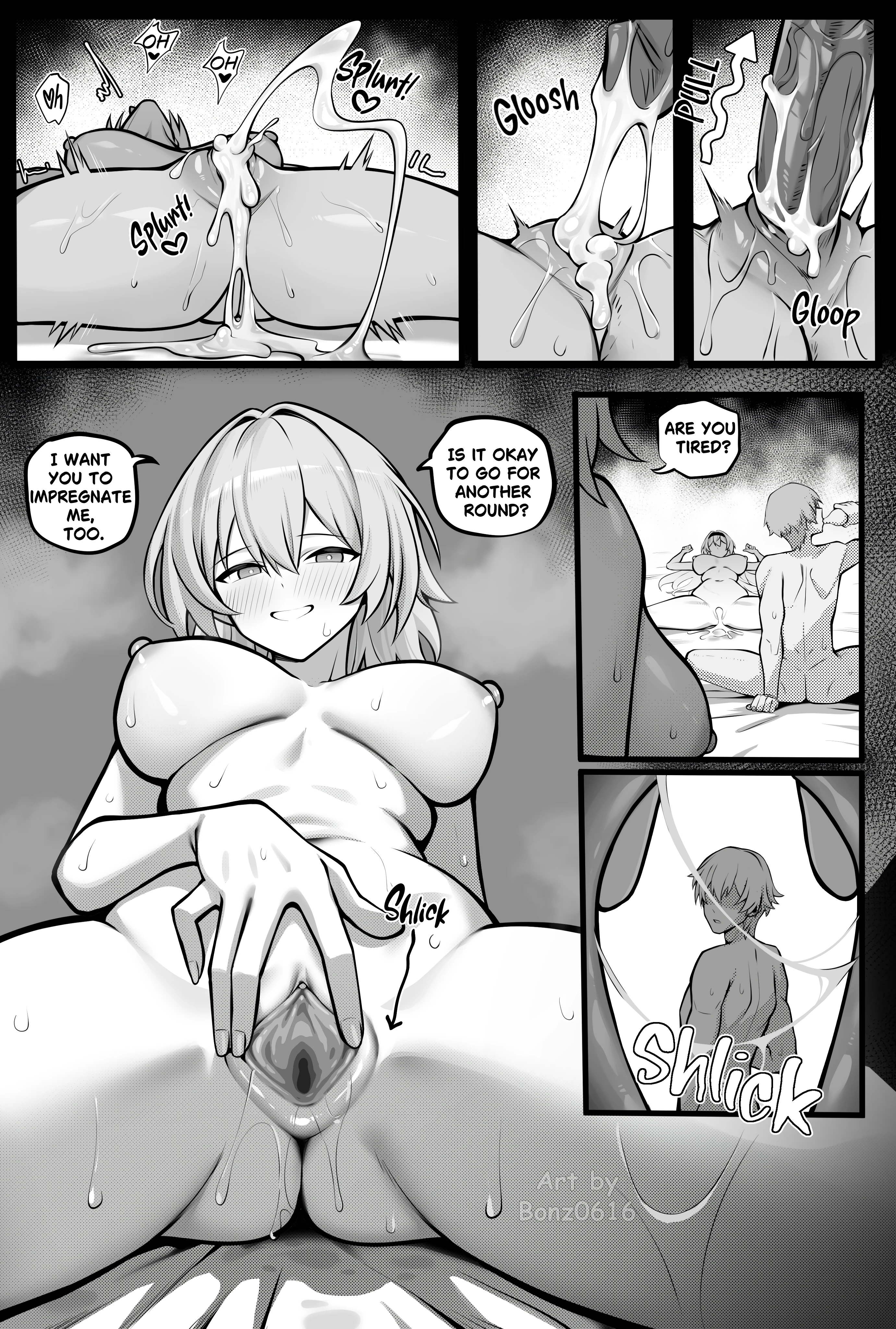 My Girlfriends Never! Let me sleep... porn comic picture 12