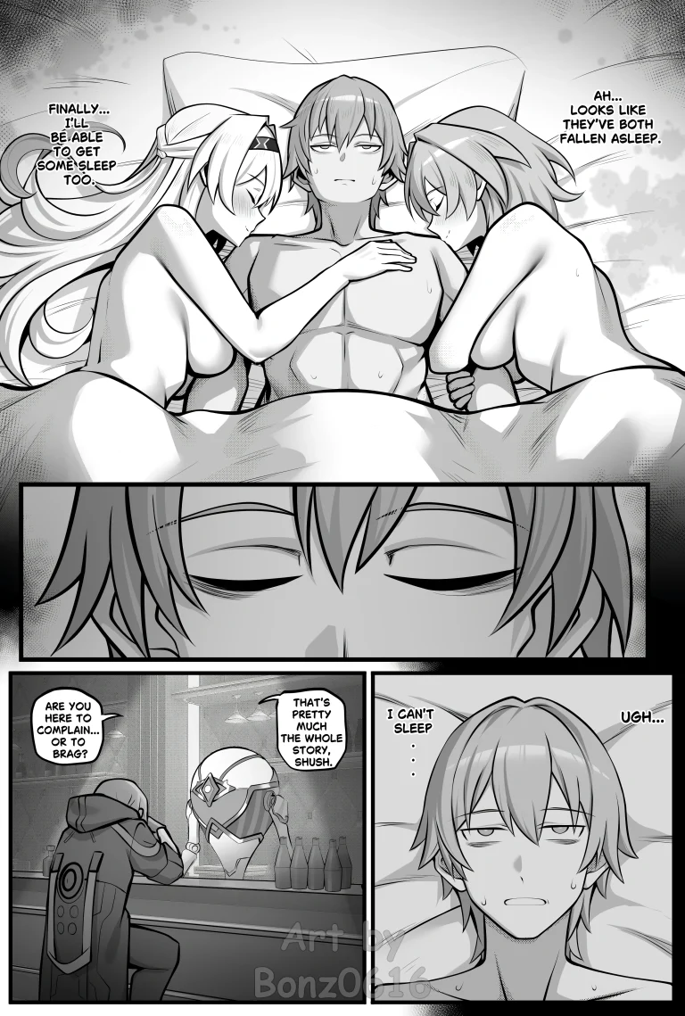My Girlfriends Never! Let me sleep... porn comic picture 17