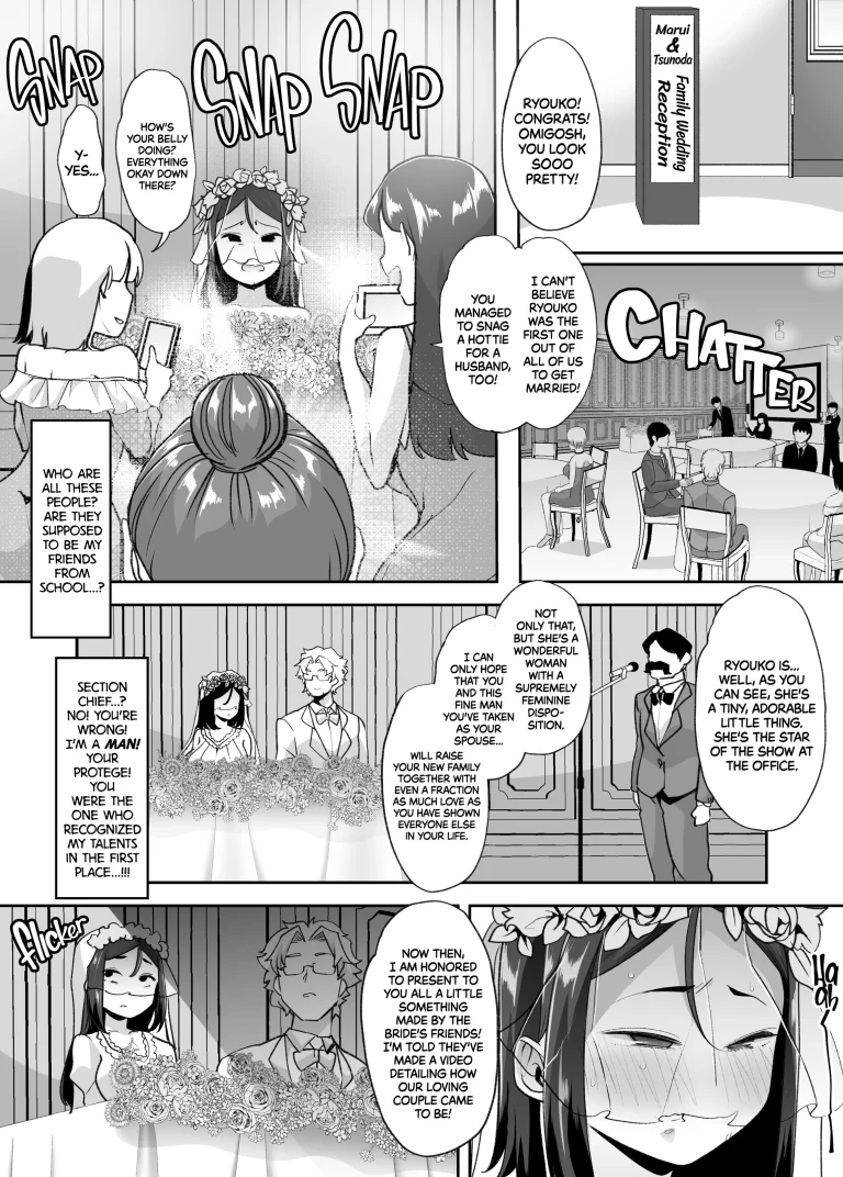 My Humiliating Life as a Newlywed Genderswapped Wife porn comic picture 28