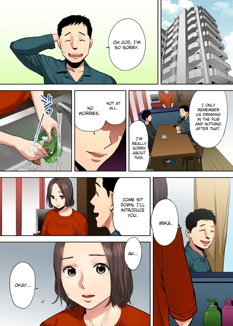 My Husband's Subordinate is Going to Make Me Cum... An Adulterous Wife Who Can't Resist the Pleasure 01 porn comic picture 18