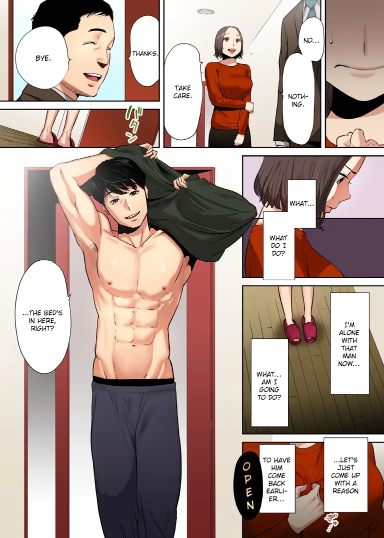My Husband's Subordinate is Going to Make Me Cum... An Adulterous Wife Who Can't Resist the Pleasure 01 porn comic picture 22