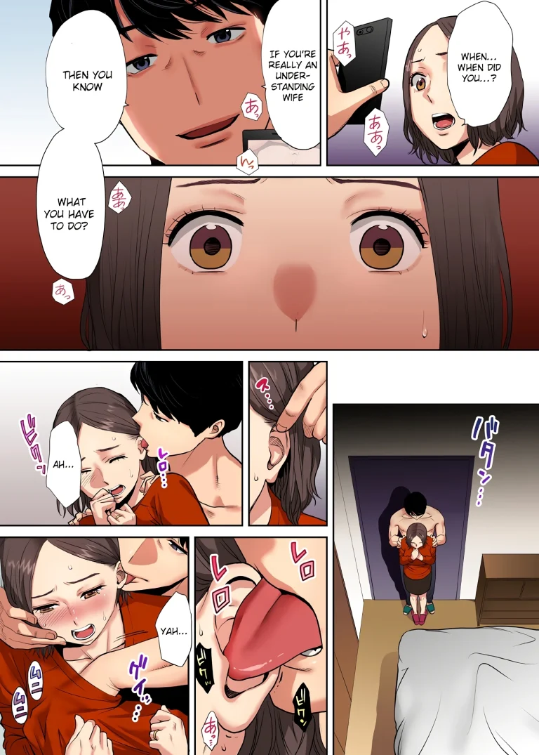 My Husband's Subordinate is Going to Make Me Cum... An Adulterous Wife Who Can't Resist the Pleasure 01 porn comic picture 24