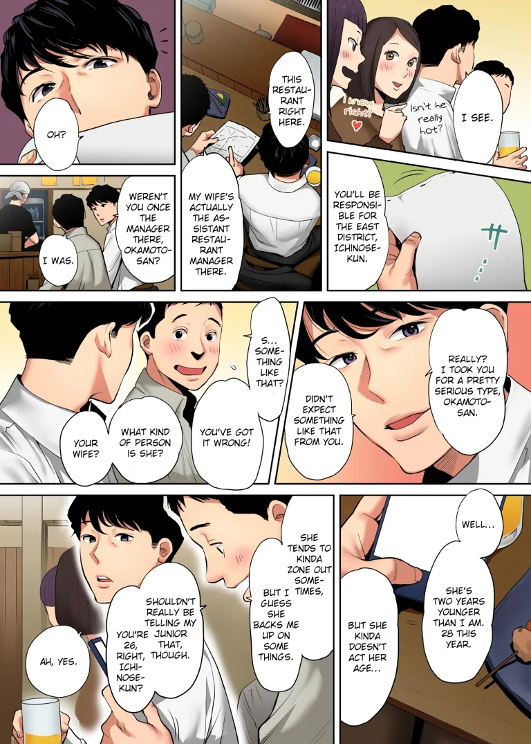 My Husband's Subordinate is Going to Make Me Cum... An Adulterous Wife Who Can't Resist the Pleasure 01 porn comic picture 3