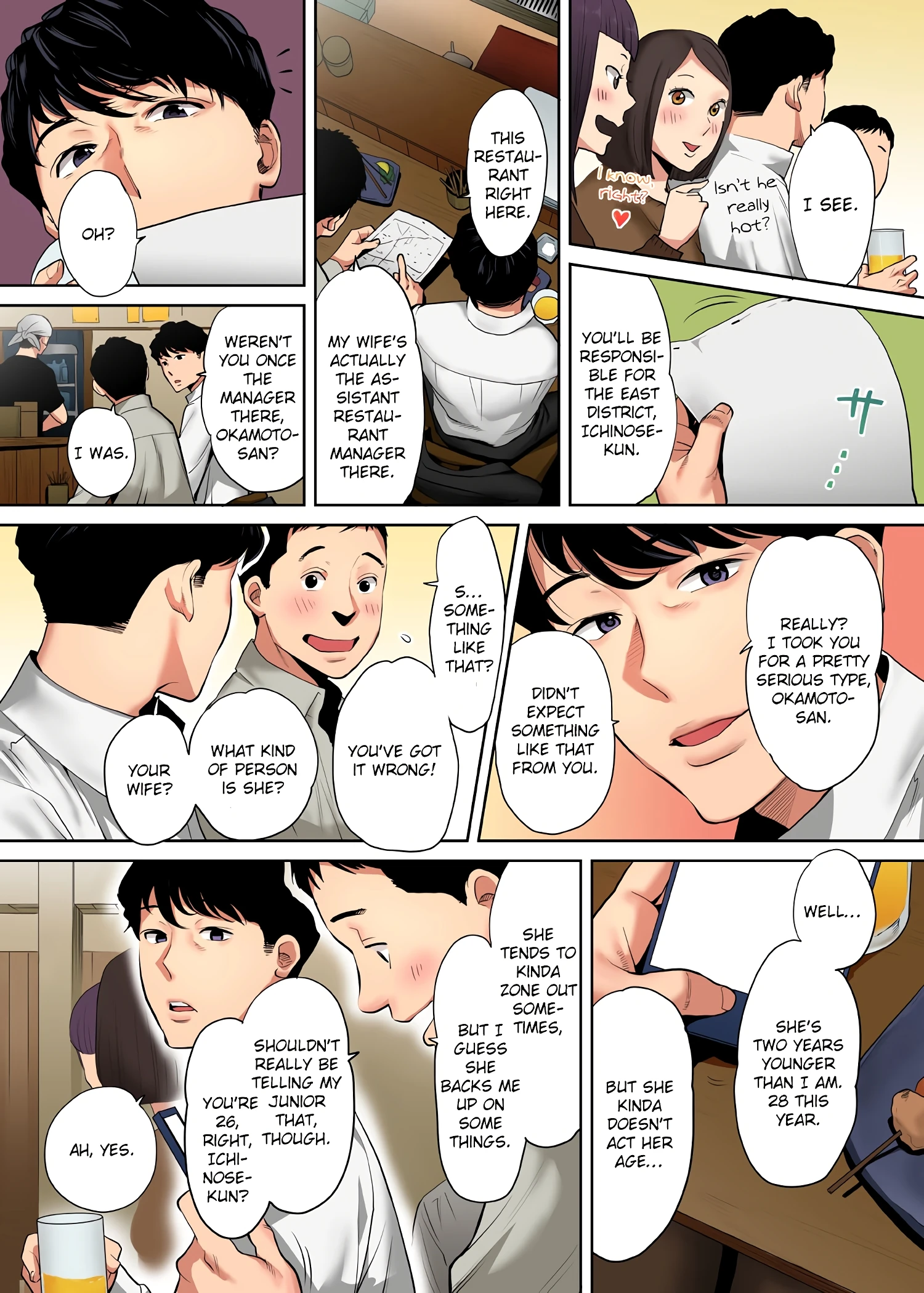 My Husband's Subordinate is Going to Make Me Cum... An Adulterous Wife Who Can't Resist the Pleasure 01 porn comic picture 3