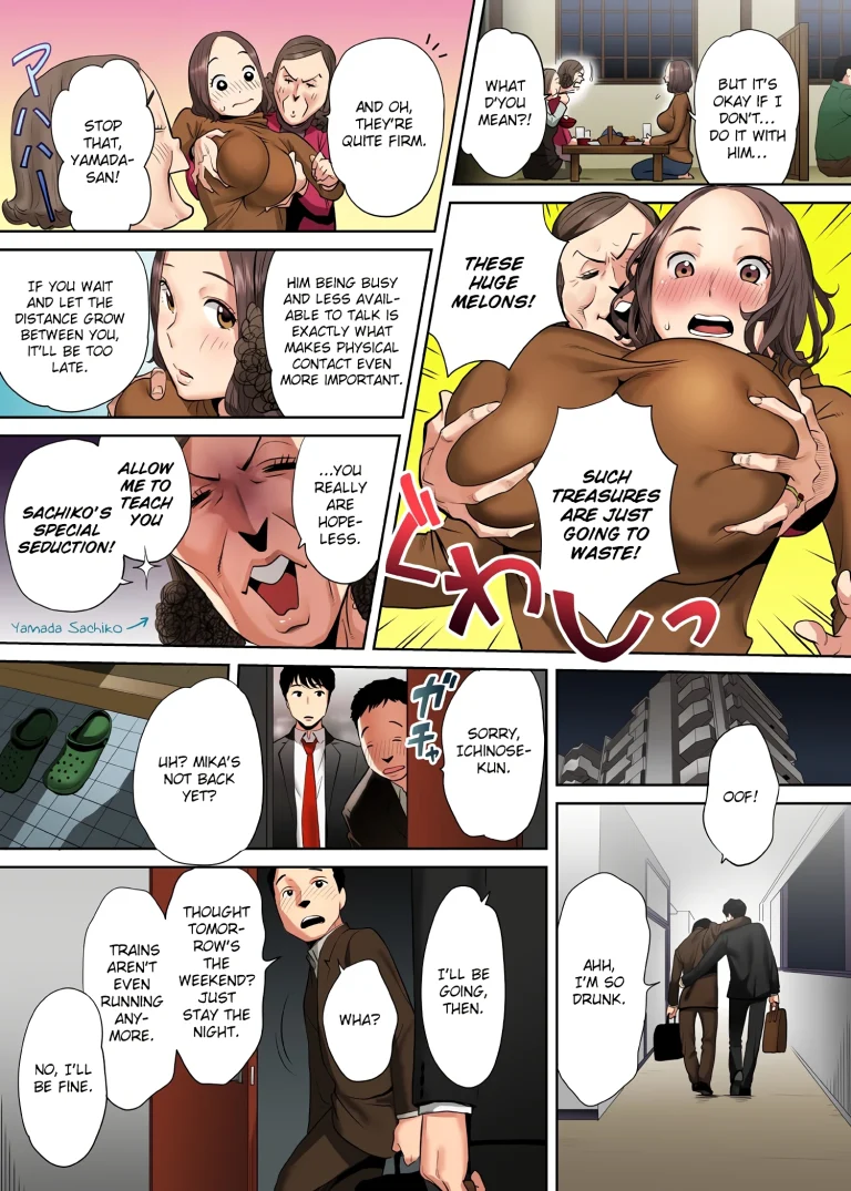 My Husband's Subordinate is Going to Make Me Cum... An Adulterous Wife Who Can't Resist the Pleasure 01 porn comic picture 5