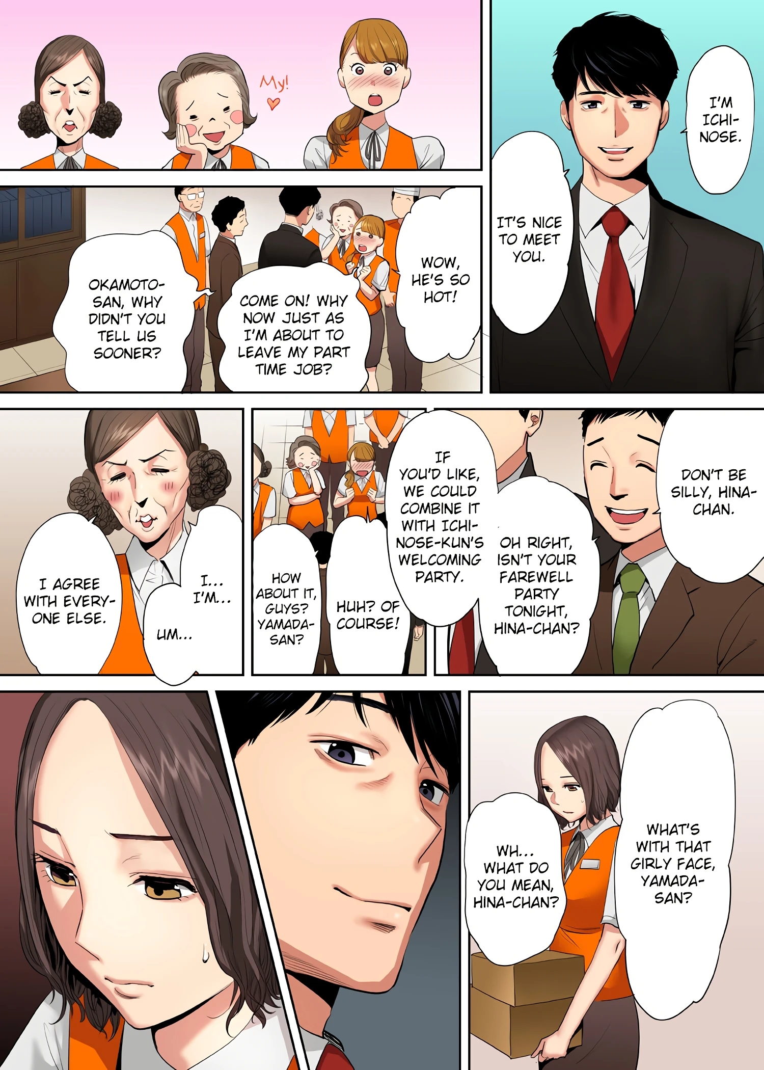 My Husband's Subordinate is Going to Make Me Cum... An Adulterous Wife Who Can't Resist the Pleasure 02 porn comic picture 14